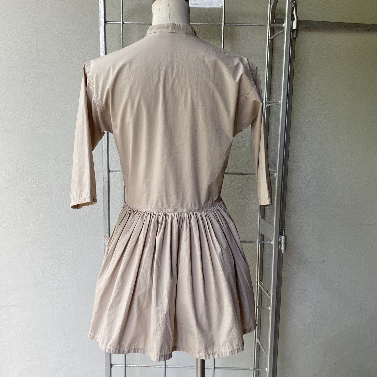 Jil Sander Jil Sander Mandarin Collar 3/4 Sleeve Blouse Size XXS / US 00 / IT 34 - 2 Thumbnail