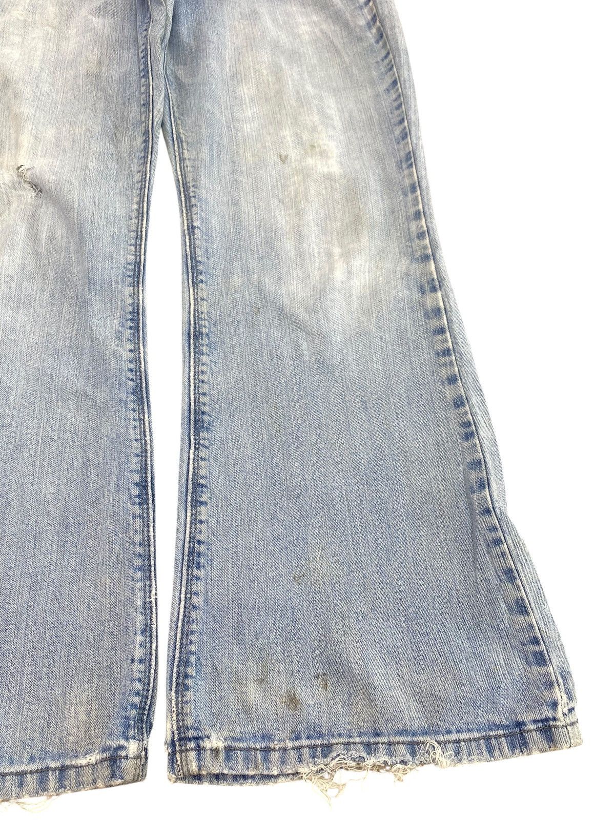 Levi's Vintage YTK Levi’s Hairy Leg Flare Soft Jeans Size US 31 - 7 Thumbnail