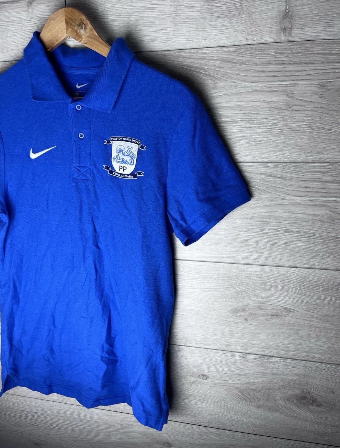 Nike Men’a polo Nike Preston North End FC size L Size US L / EU 52-54 / 3 - 2 Thumbnail
