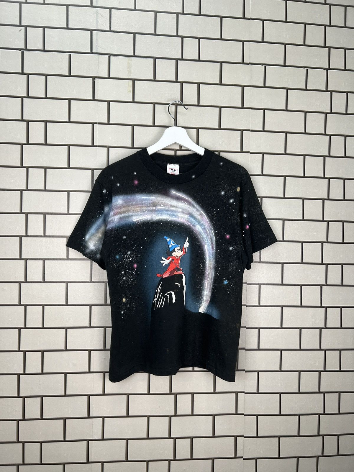 Fruit Of The Loom × Mickey Unlimited Vintage Mickey Twinkling Star Single Stich Tee Size US S / EU 44-46 / 1 - 2 Thumbnail