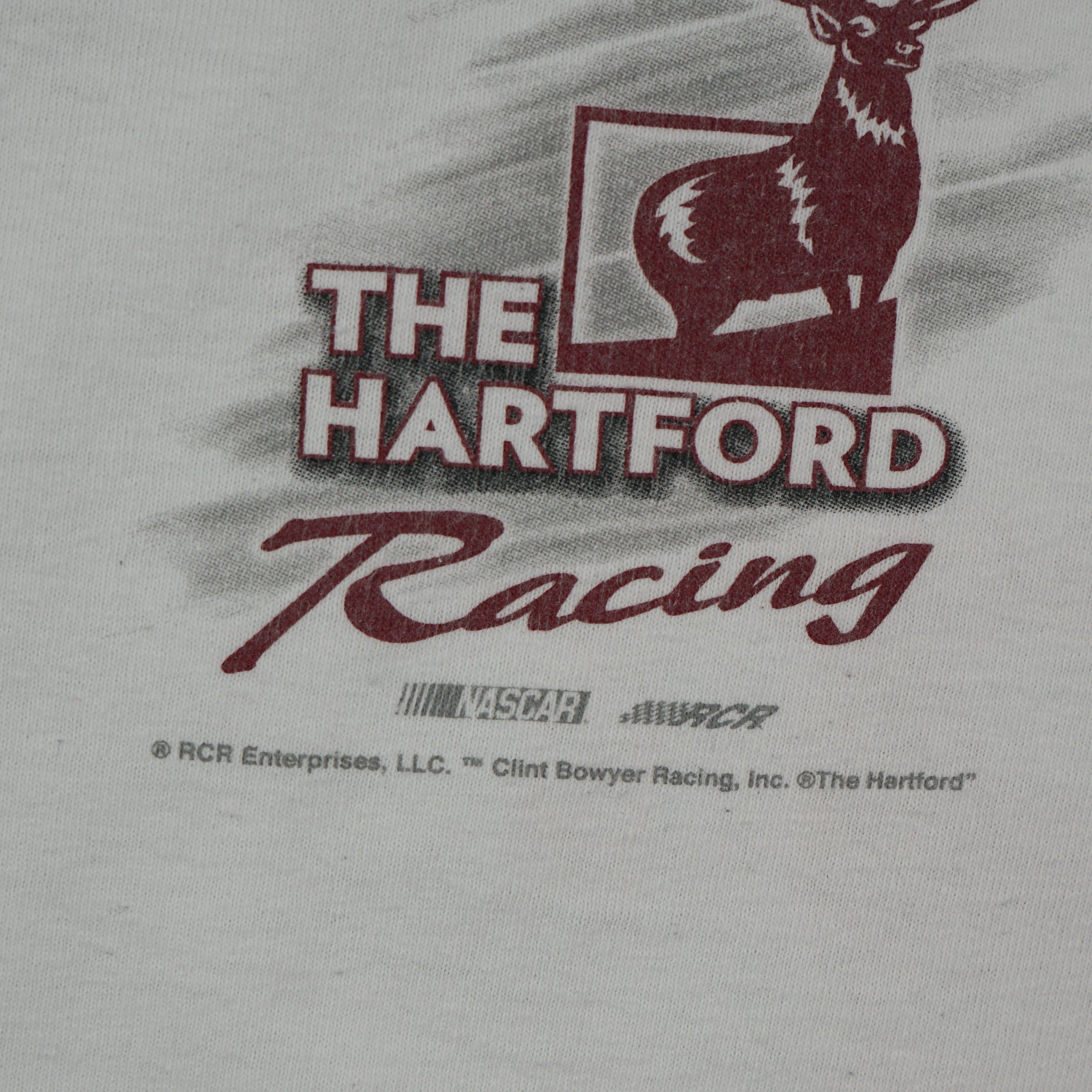 NASCAR × Vintage Vintage 2000s Clint Bowyer Nascar T-Shirt Size US XL / EU 56 / 4 - 10 Thumbnail