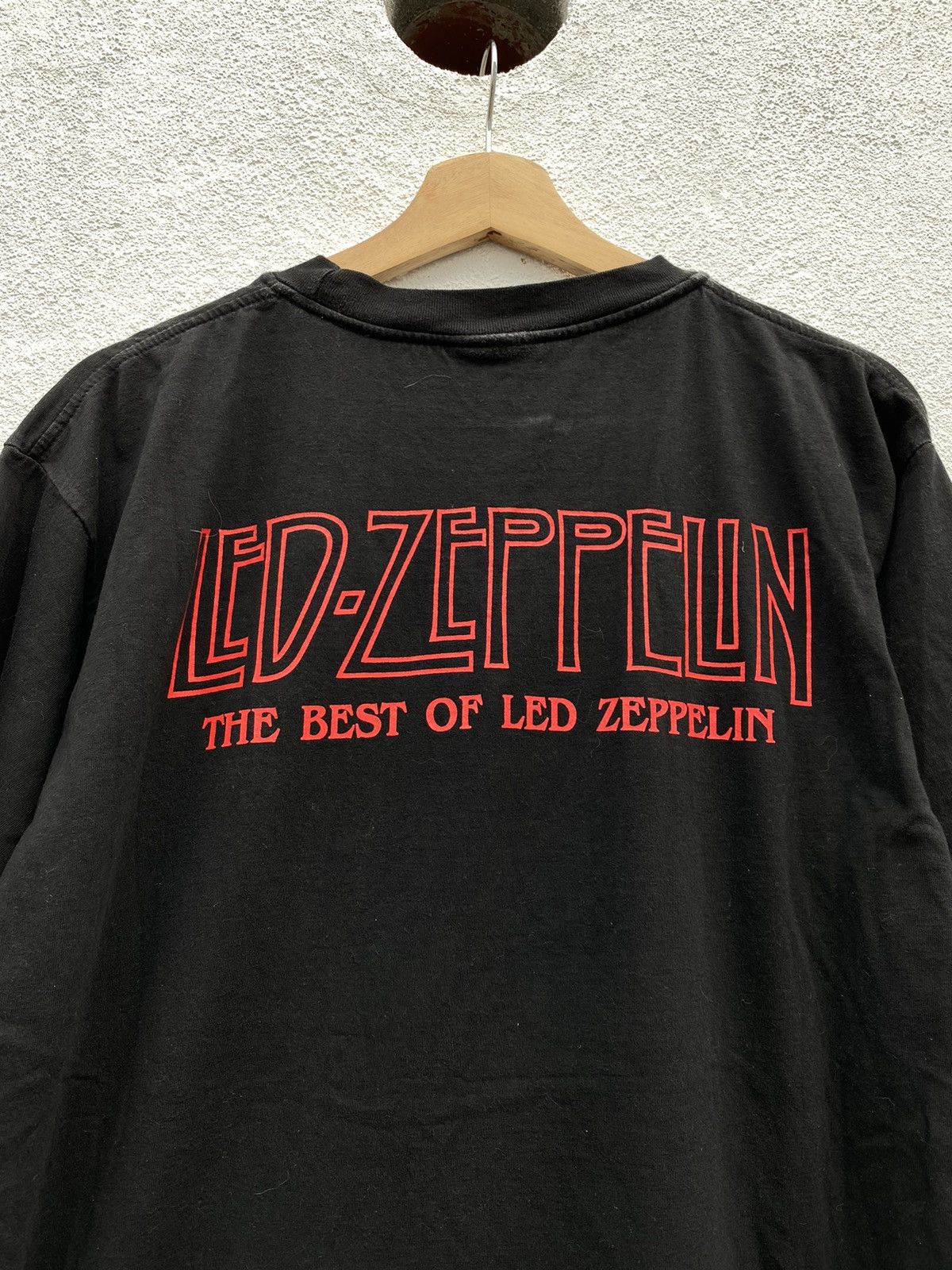 Band Tees × Vintage Vintage Band Led Zeppelin Size US XL / EU 56 / 4 - 3 Thumbnail