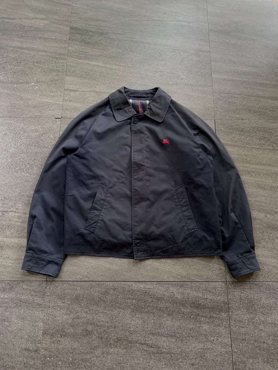 Burberry FREE TAX! 2000s Embroidery Logo Bomber Jacket Size US M / EU 48-50 / 2 - 1 Thumbnail