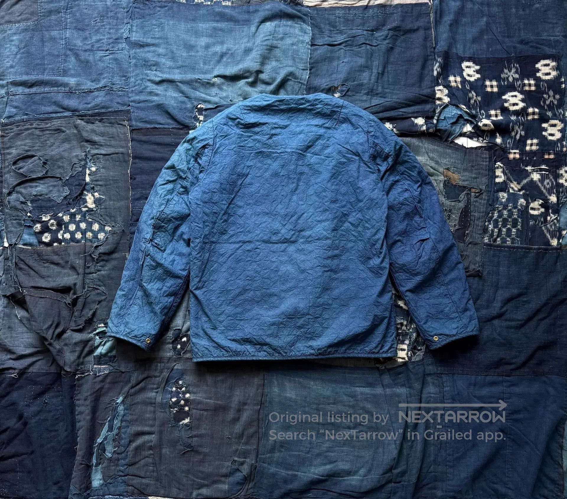 Visvim Blue Zip-Up Light Jacket Size M. Size US M / EU 48-50 / 2 - 3 Thumbnail