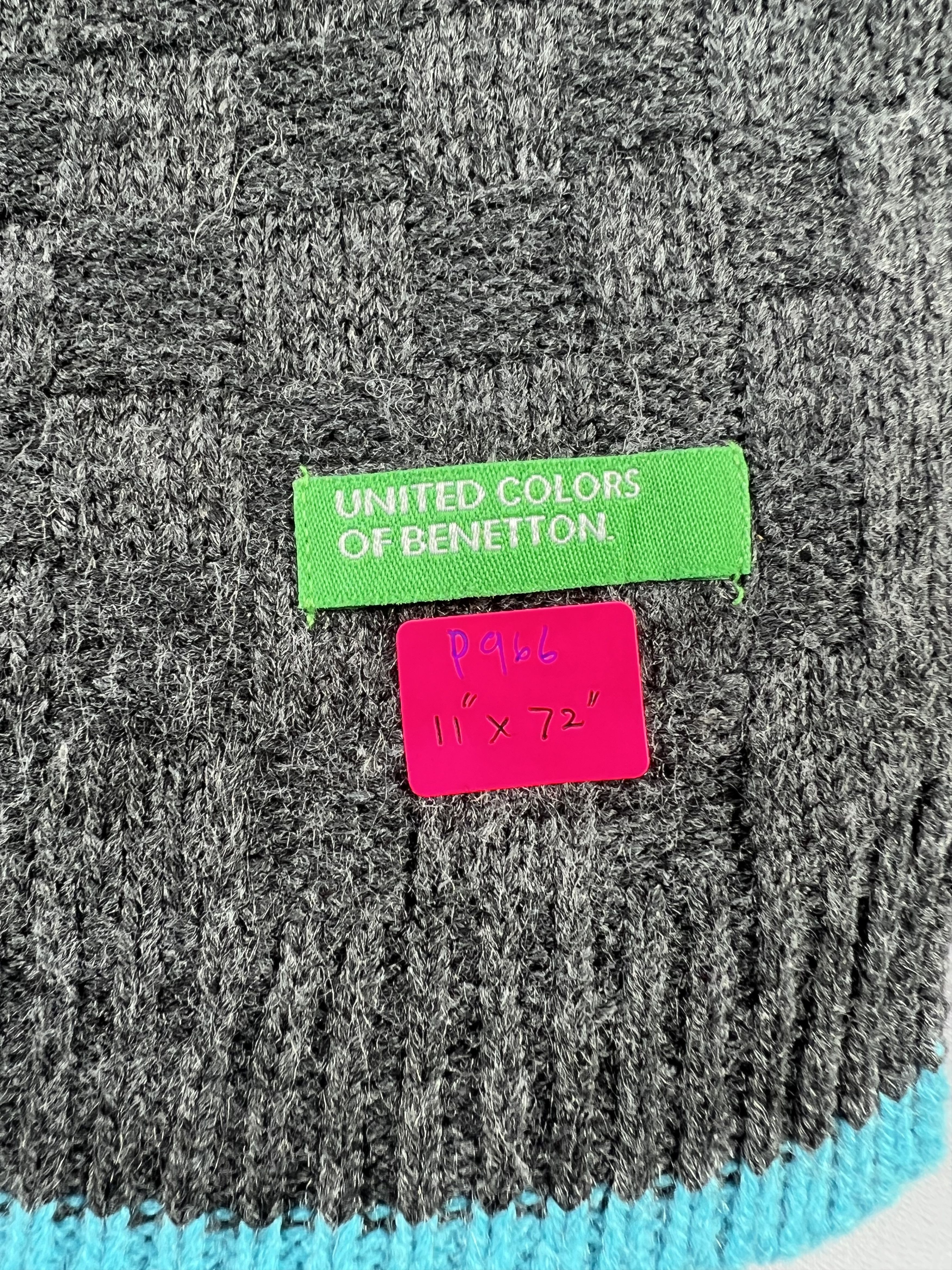 United Colors Of Benetton United Colors Of Benetton Scarf / Muffler / Neckwear P966 Size ONE SIZE - 4 Thumbnail