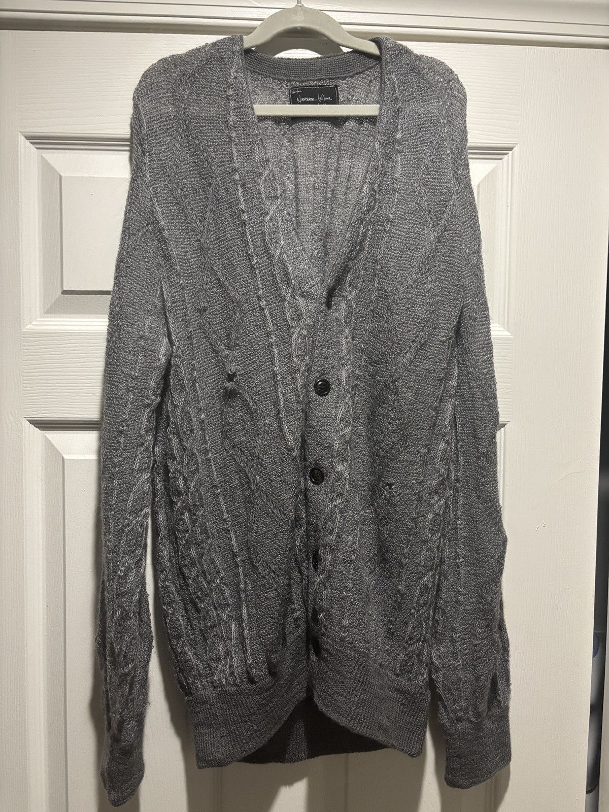 Number N Ine Cardigan | Grailed