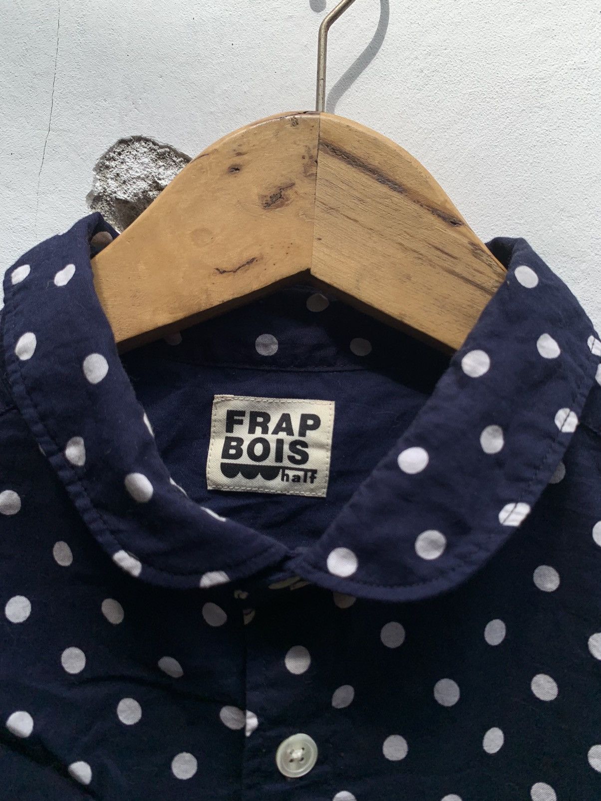 Frapbois Issey miyake frapbois polkadot button ups shirt Size US M / EU 48-50 / 2 - 7 Thumbnail
