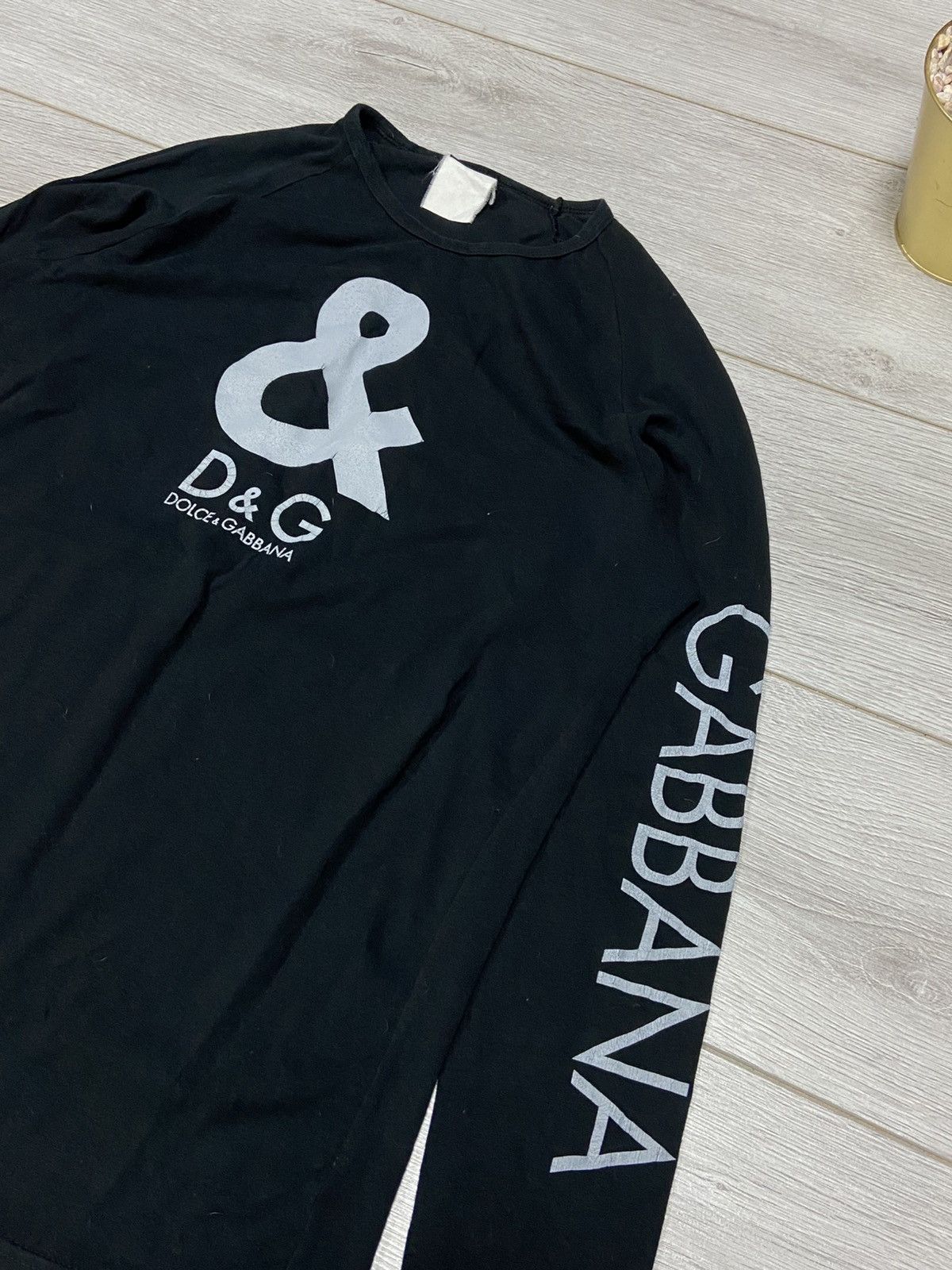 Dolce & Gabbana Dolce Gabbana big print long sleeve short Size US M / EU 48-50 / 2 - 4 Thumbnail