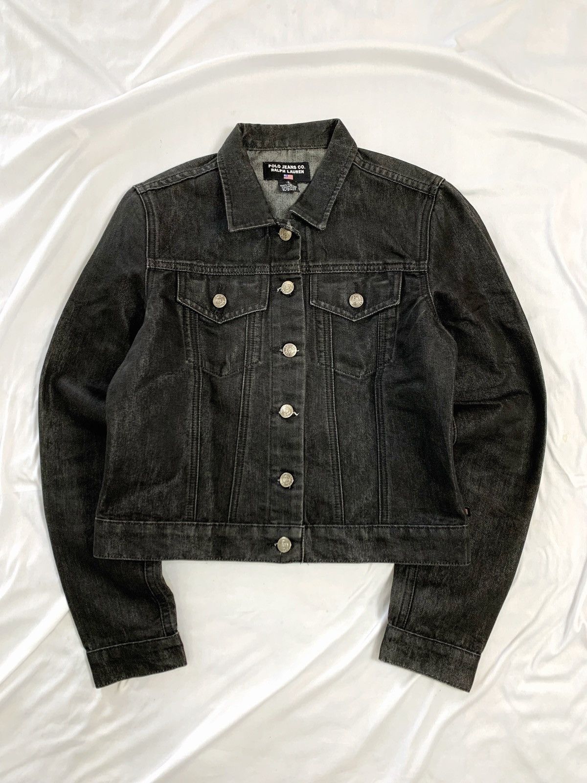 Polo Ralph Lauren 90s vintage polo jeans ralph lauren trucker jackets Size US S / EU 44-46 / 1 - 3 Thumbnail
