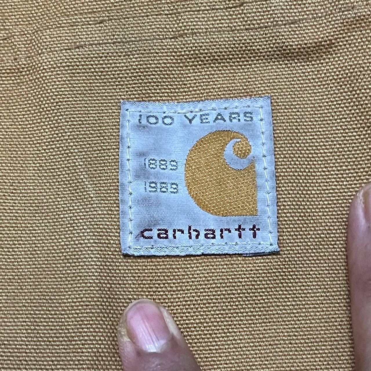 Carhartt Vintage 80's Carhartt 100 Years Blanket Lined Jacket Size US M / EU 48-50 / 2 - 7 Thumbnail