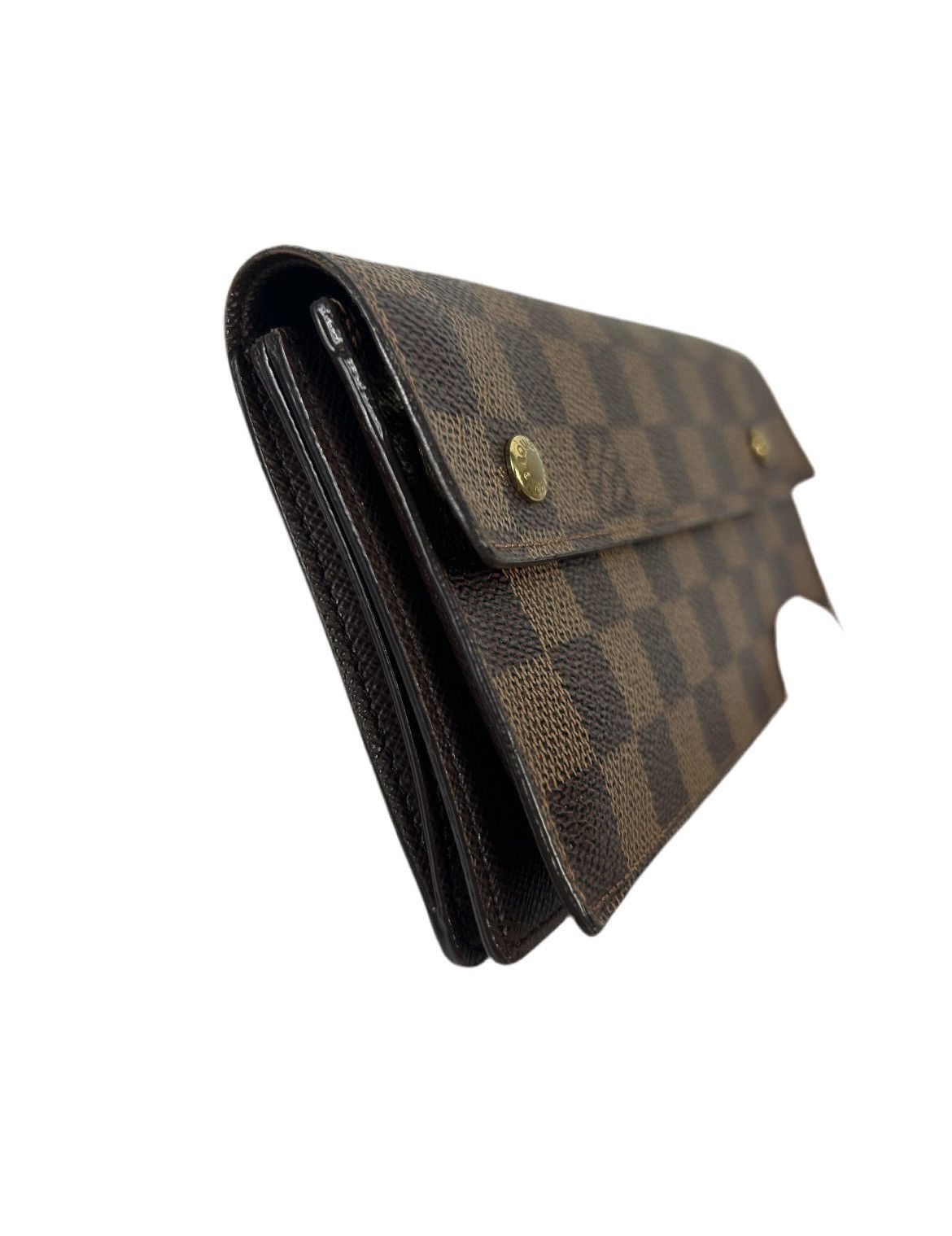 Louis Vuitton Louis Vuitton Damier Ebene Long Wallet Size ONE SIZE - 5 Thumbnail