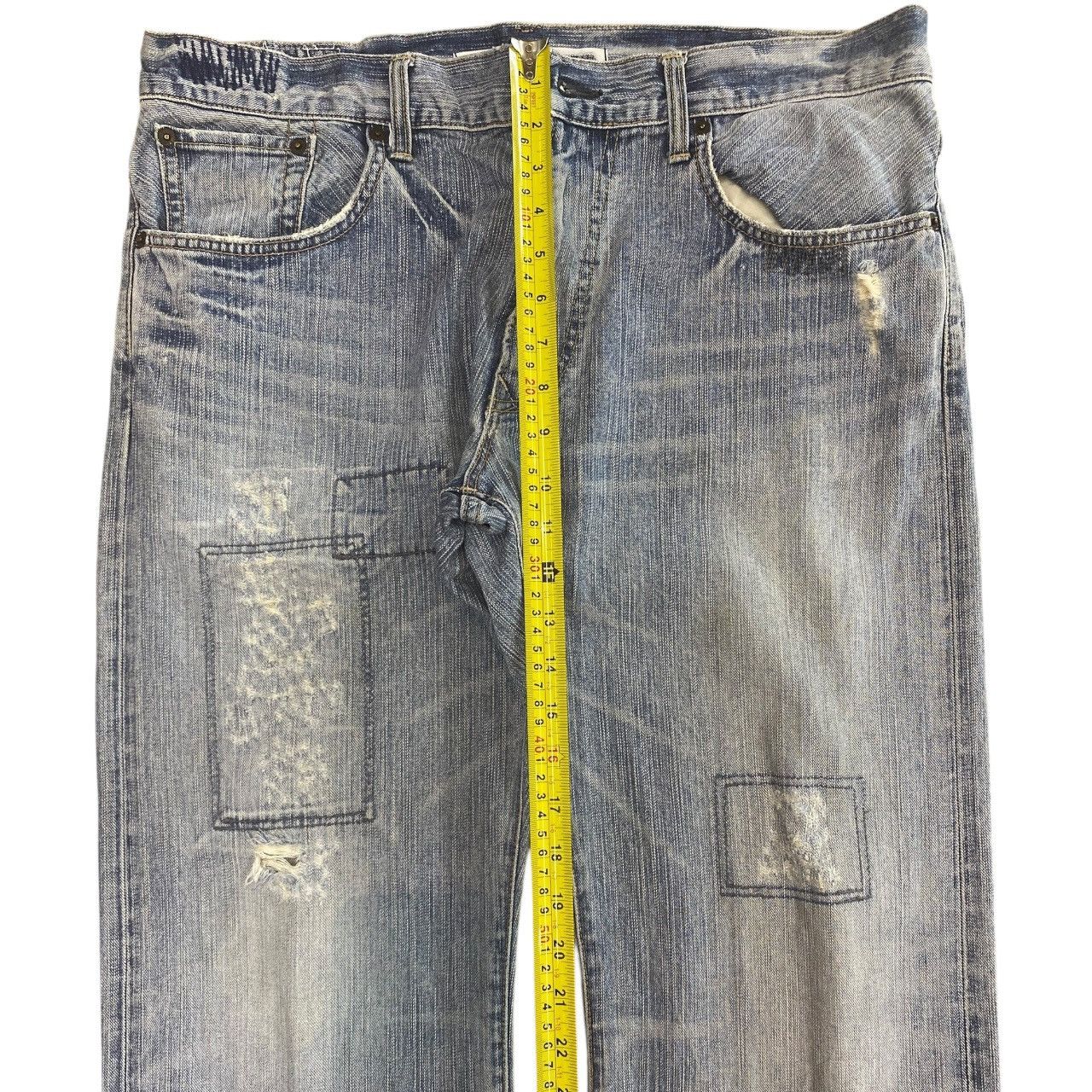 Edwin Edwin Acid Blue Wash Style Loose jeans Size US 36 / EU 52 - 6 Thumbnail