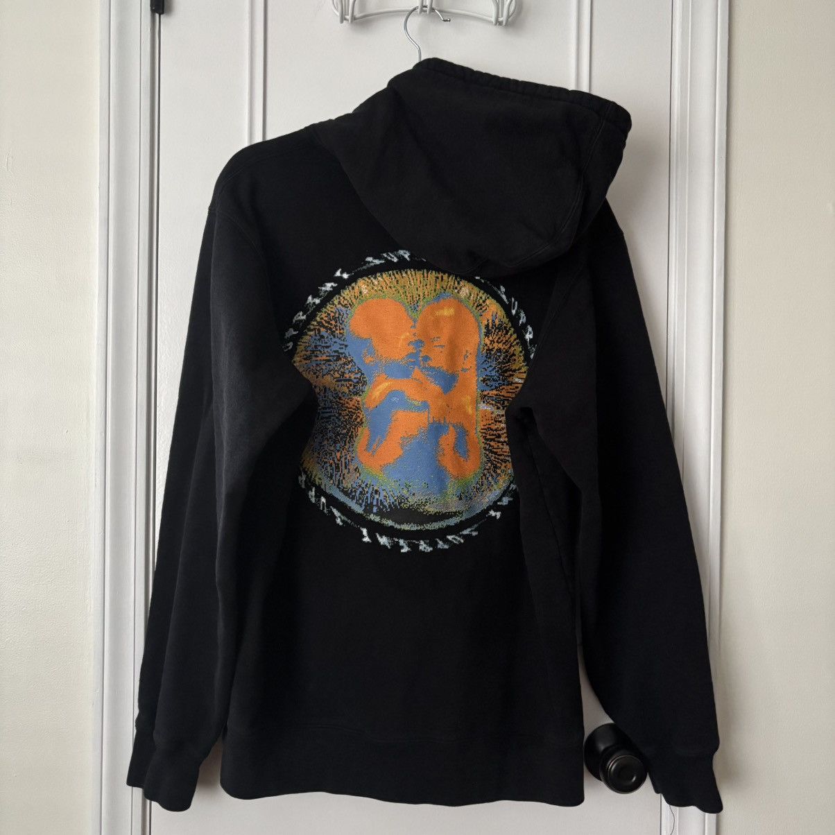 Supreme Size XL-Supreme Embryo Hooded Sweatshirt Black Gently Worn Size US L / EU 52-54 / 3 - 14 Thumbnail