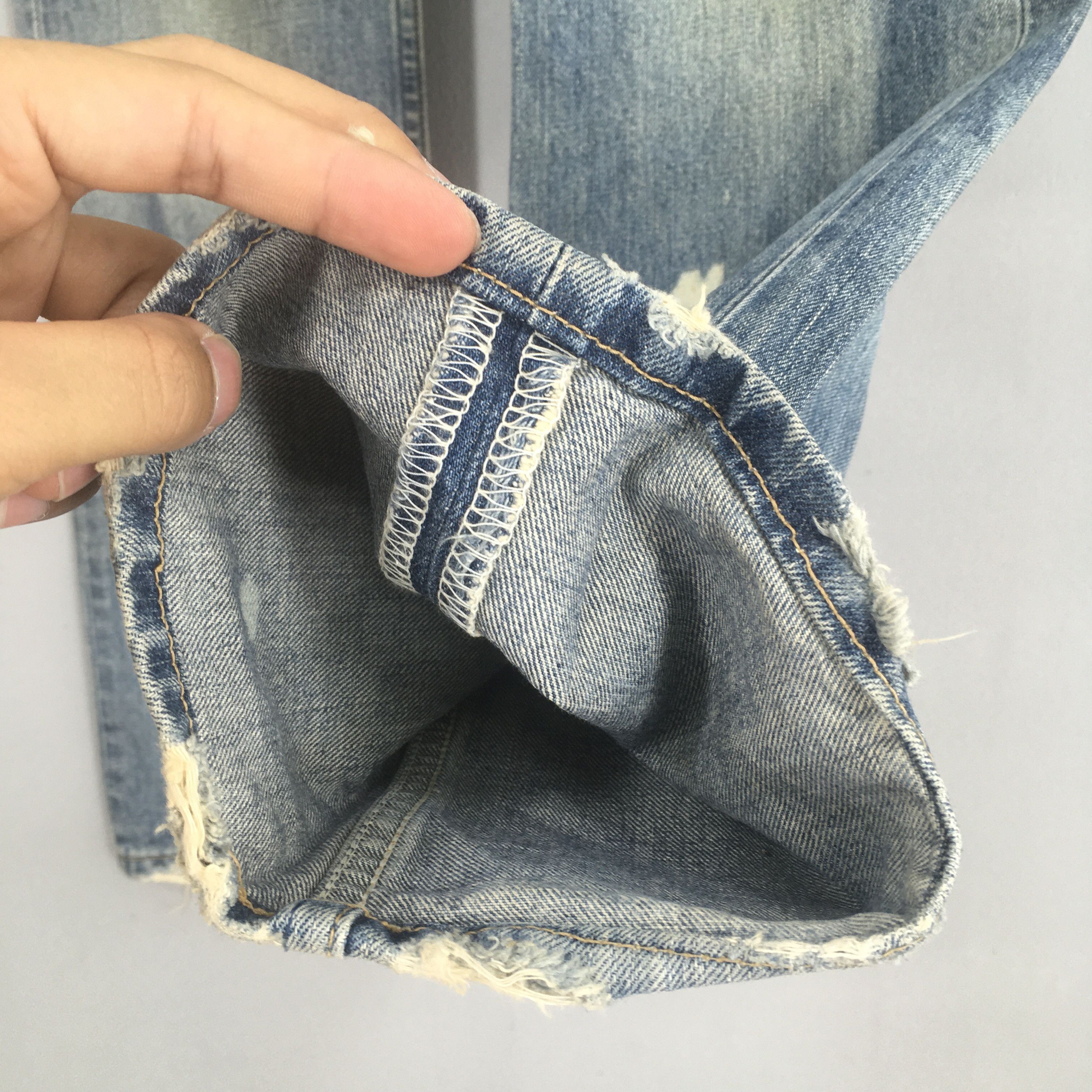 Levi's Size 28x33 Vintage 90s Levi's 517 Flared Bootcut Jeans S2012 Size US 28 / EU 44 - 5 Thumbnail