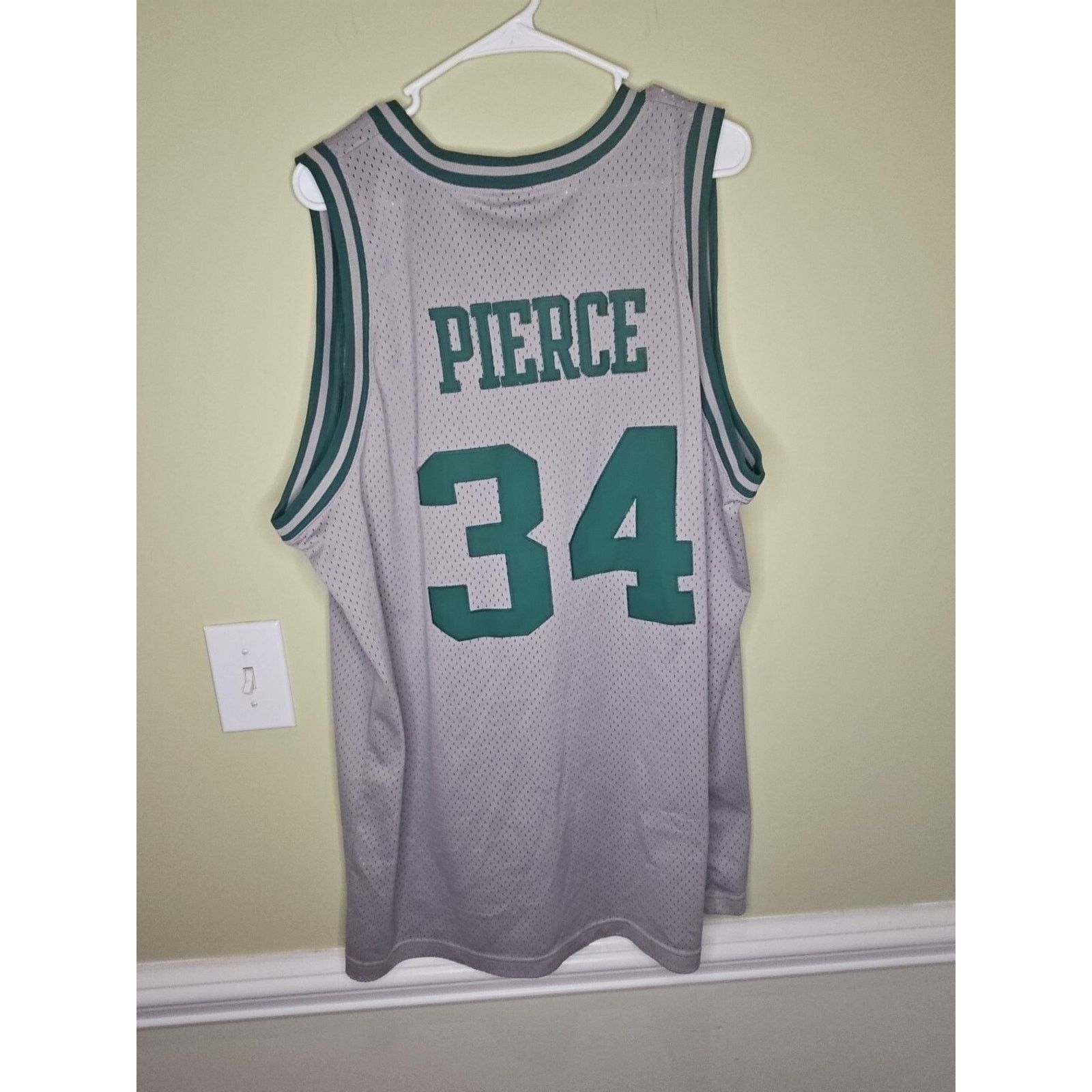 Nike Nike Rewind 63 #34 Paul Pierce NBA Boston Celtics Jersey XXL Size US XXL / EU 58 / 5 - 7 Thumbnail