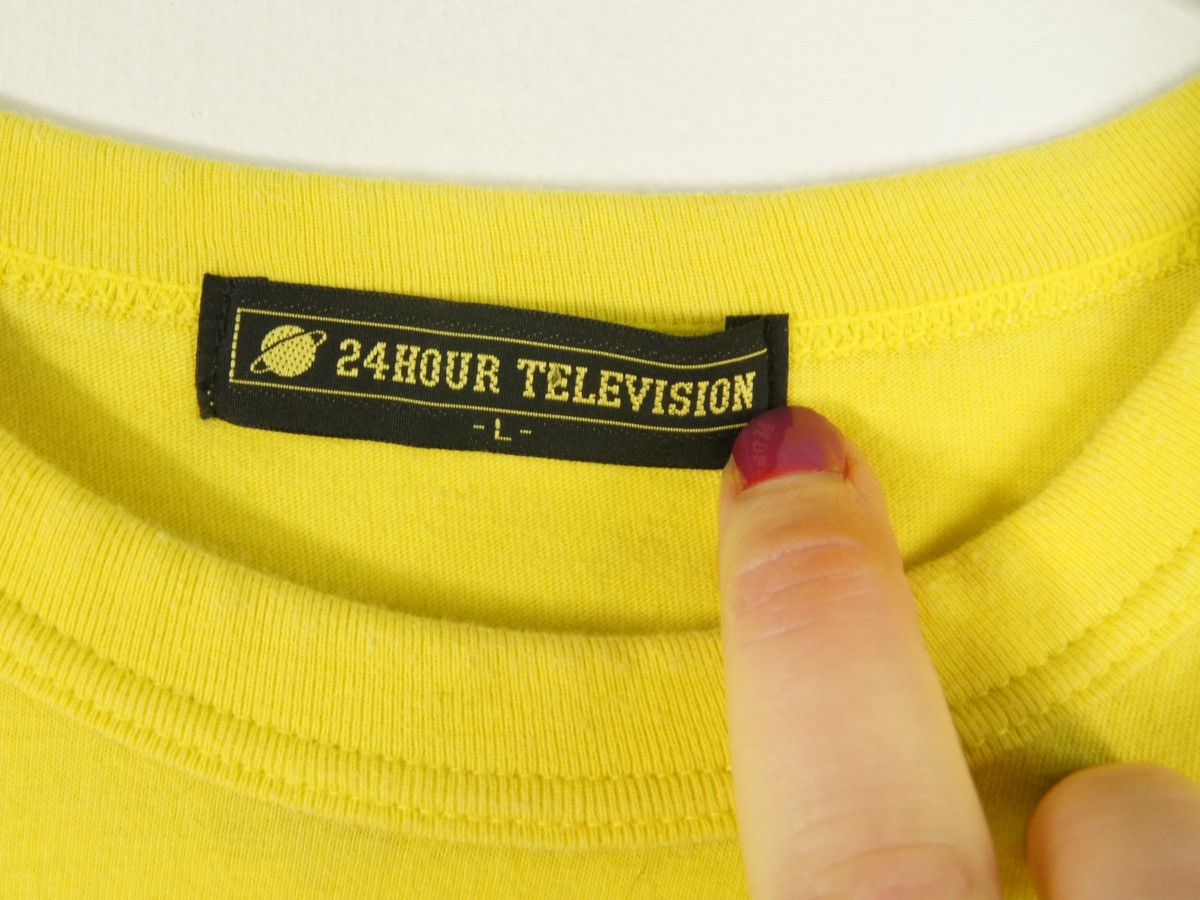 Bape × Vintage Vintage 90s BAPE A Bathing Ape 24-Hour Television T-Shirt Size US L / EU 52-54 / 3 - 3 Thumbnail