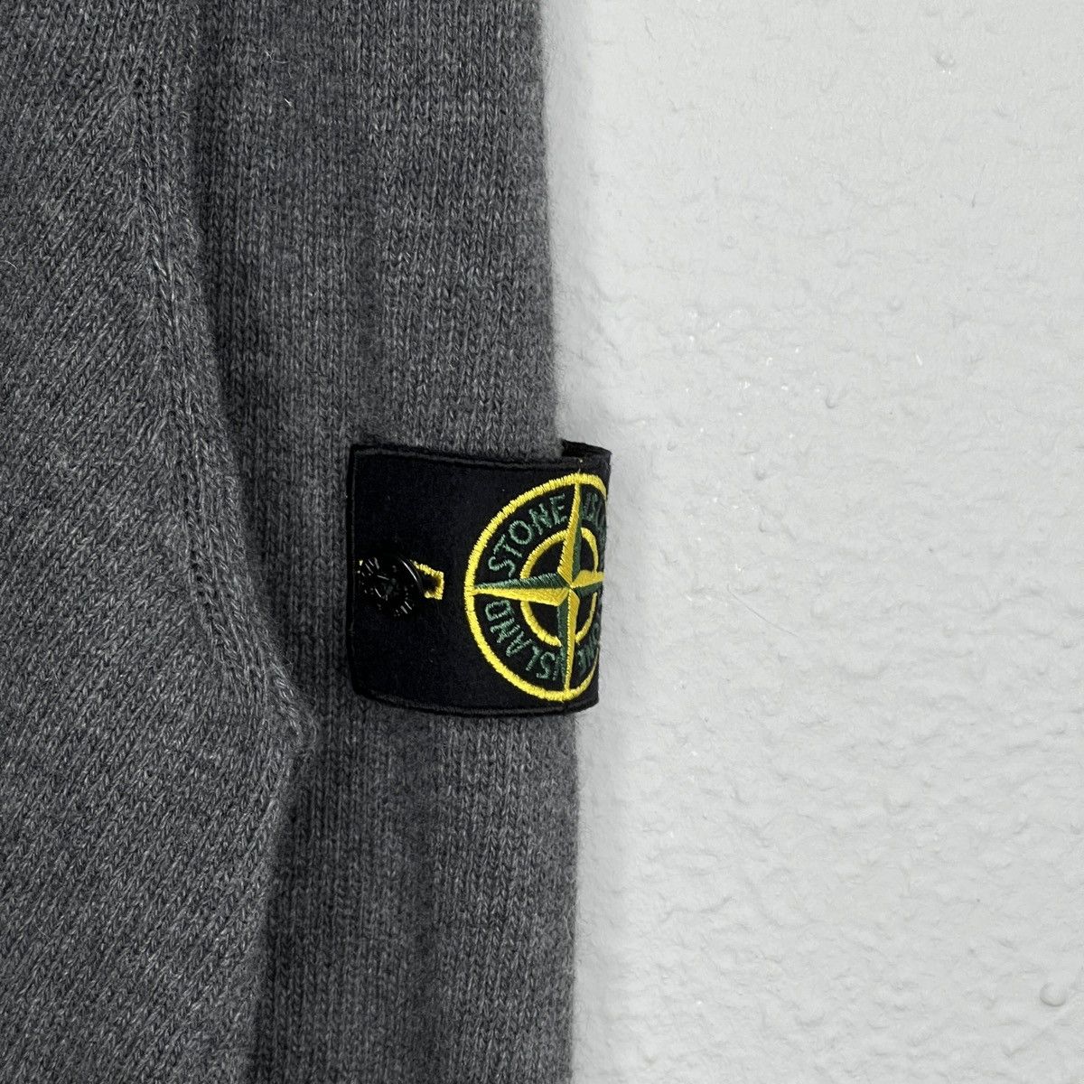 Stone Island Stone Island Knitwear Sweater Jumper Heavy Half Zip Grey Size US XL / EU 56 / 4 - 5 Thumbnail