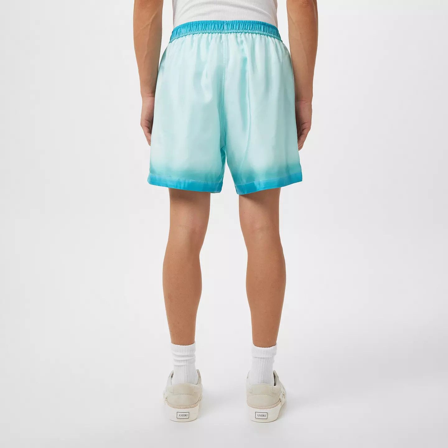 Amiri o1g2r1mq0426 Resort Club Shorts in Blue Size US 34 / EU 50 - 3 Thumbnail