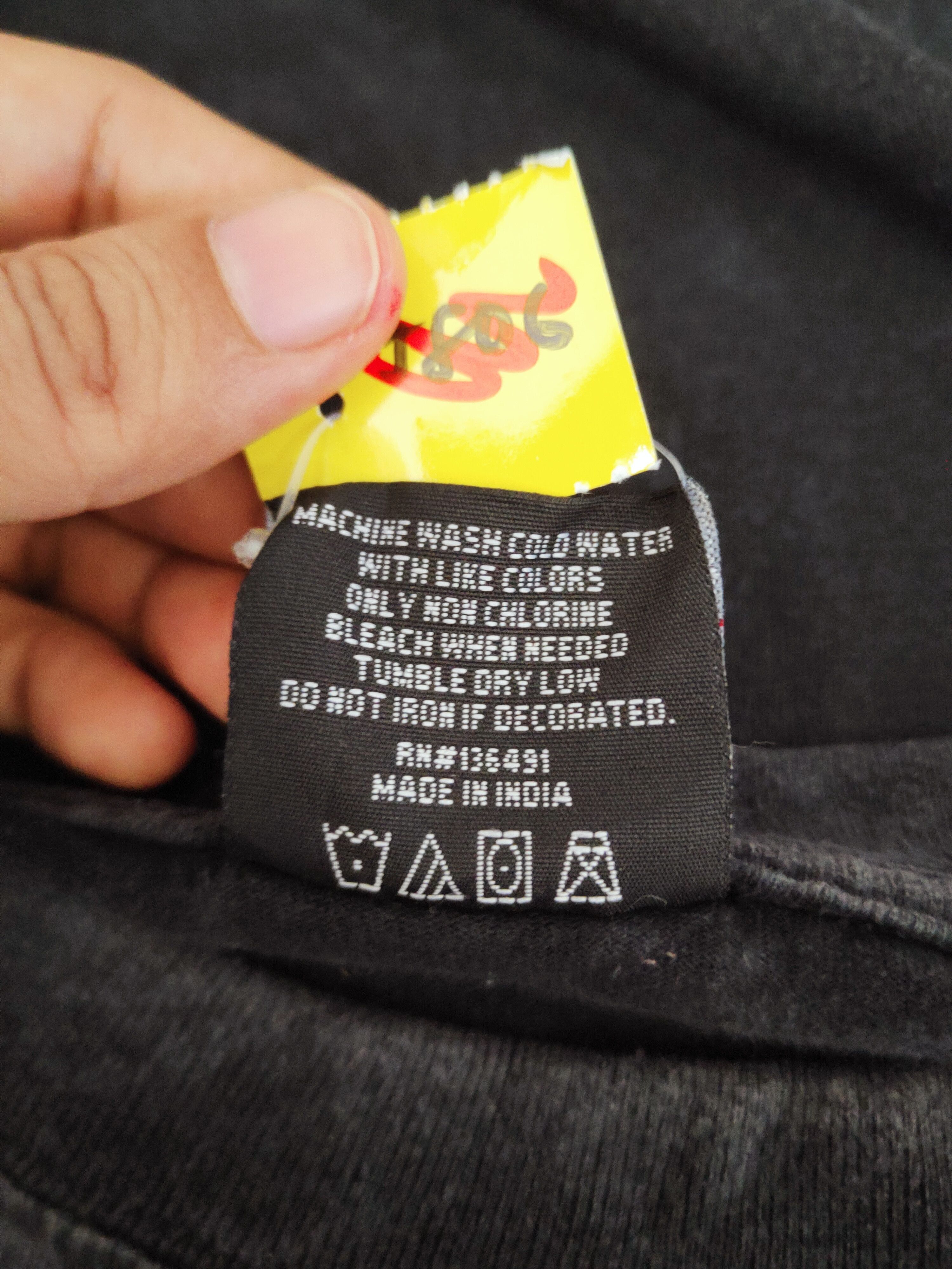 Japanese Brand Flying Horse Black Short Sleeve T-shirts #W181 Size US XL / EU 56 / 4 - 10 Thumbnail