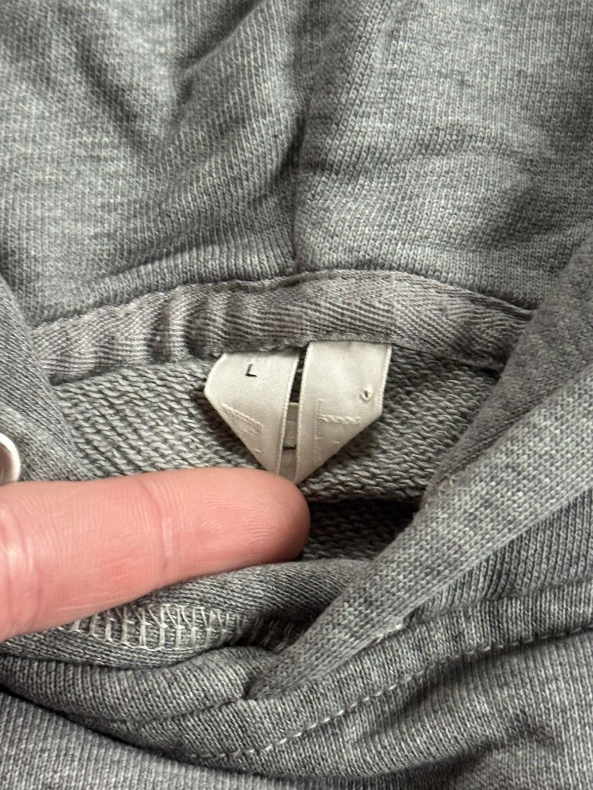 Arket Arket L/size basic gray hoodie hooded sweatshirt jumper Size US L / EU 52-54 / 3 - 6 Thumbnail