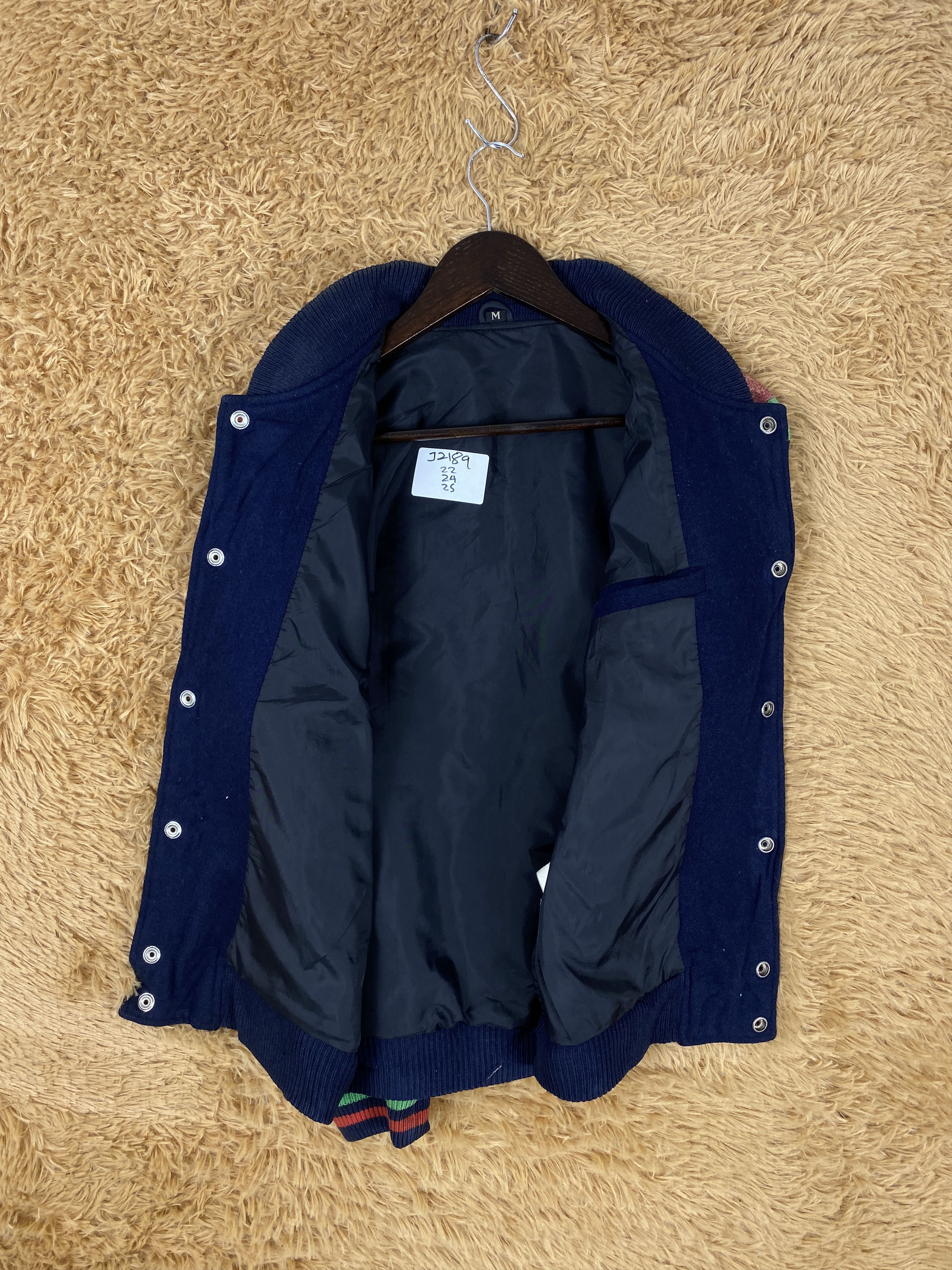 Japanese Brand Vintage Japanese Brand Varsity Jacket J2189 Size US S / EU 44-46 / 1 - 9 Thumbnail