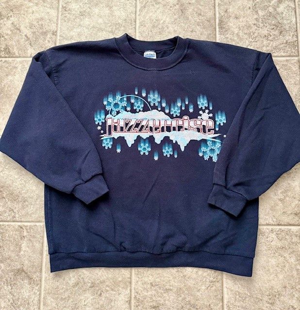 Vintage Vintage Jazzercise Crewneck Sweatshirt Size US XL / EU 56 / 4 - 1 Thumbnail