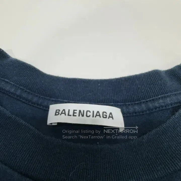 Balenciaga Balenciaga Logo Cotton Crew Neck Short Sleeve Tee. Size US XS / EU 42 / 0 - 2 Thumbnail