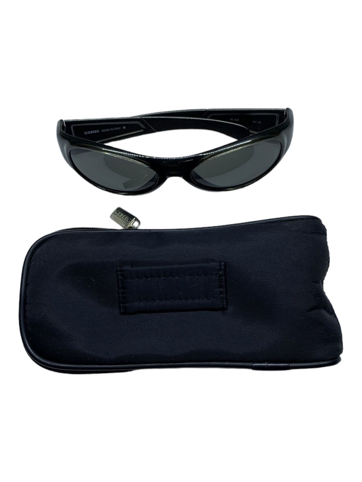 Iceberg × Vintage Iceberg Polarized Sunglasses Mask Shield Sport Bike Vintage Size ONE SIZE - 11 Thumbnail