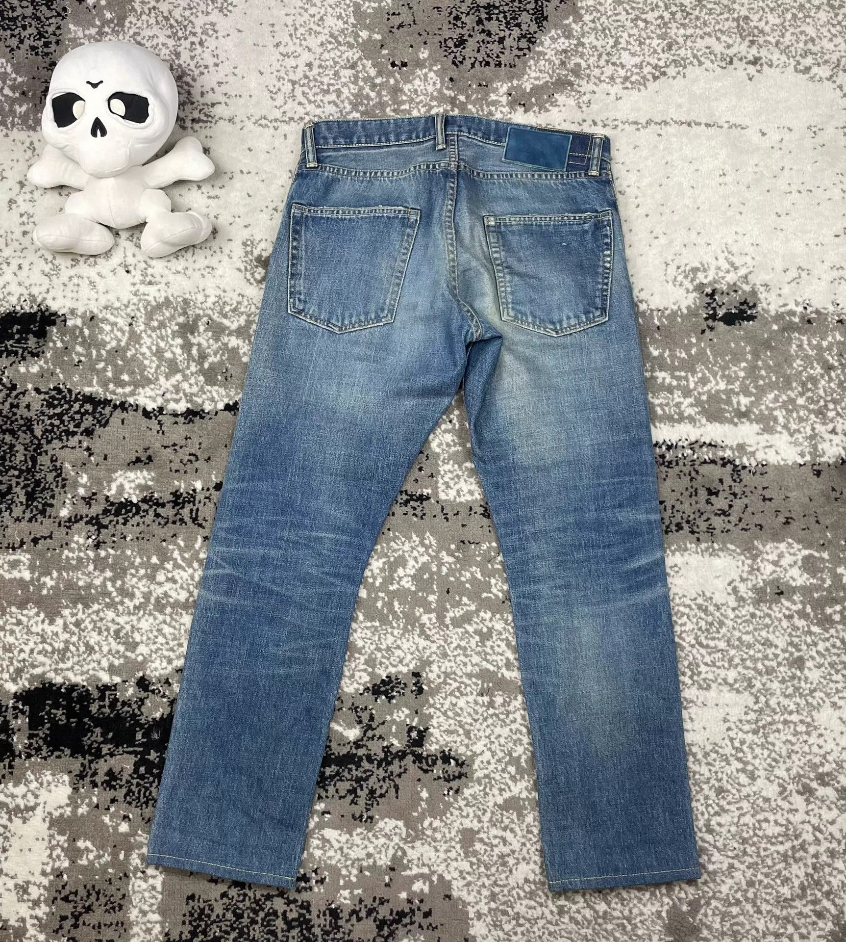 Visvim VISVIM SOCIAL SCULPTURE 10 Vtg W32 L30 D14 Damaged 1880 Size US 32 / EU 48 - 3 Thumbnail