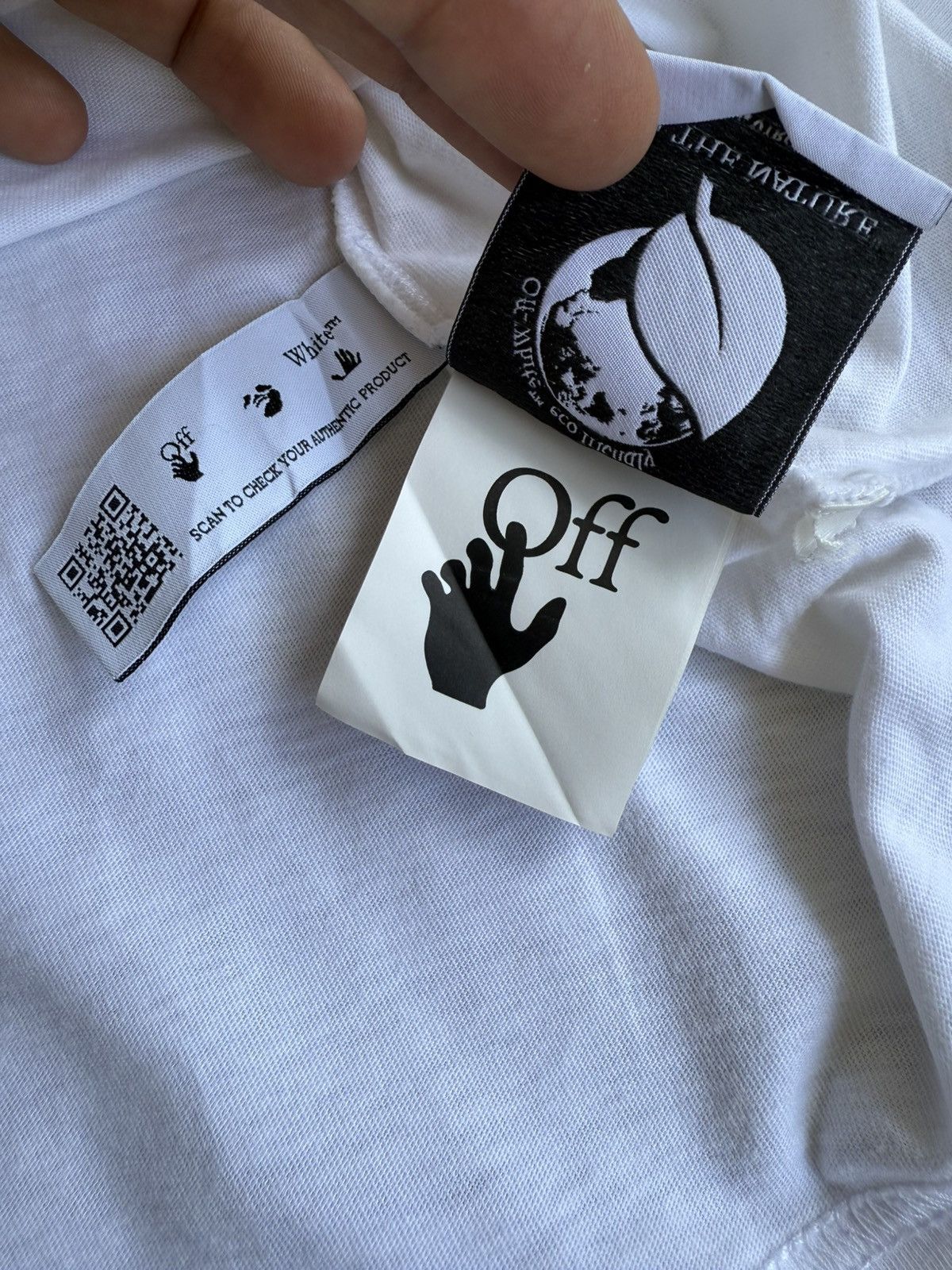 Off-White Off-white multi colour arrows t-shirt White Size US M / EU 48-50 / 2 - 12 Thumbnail
