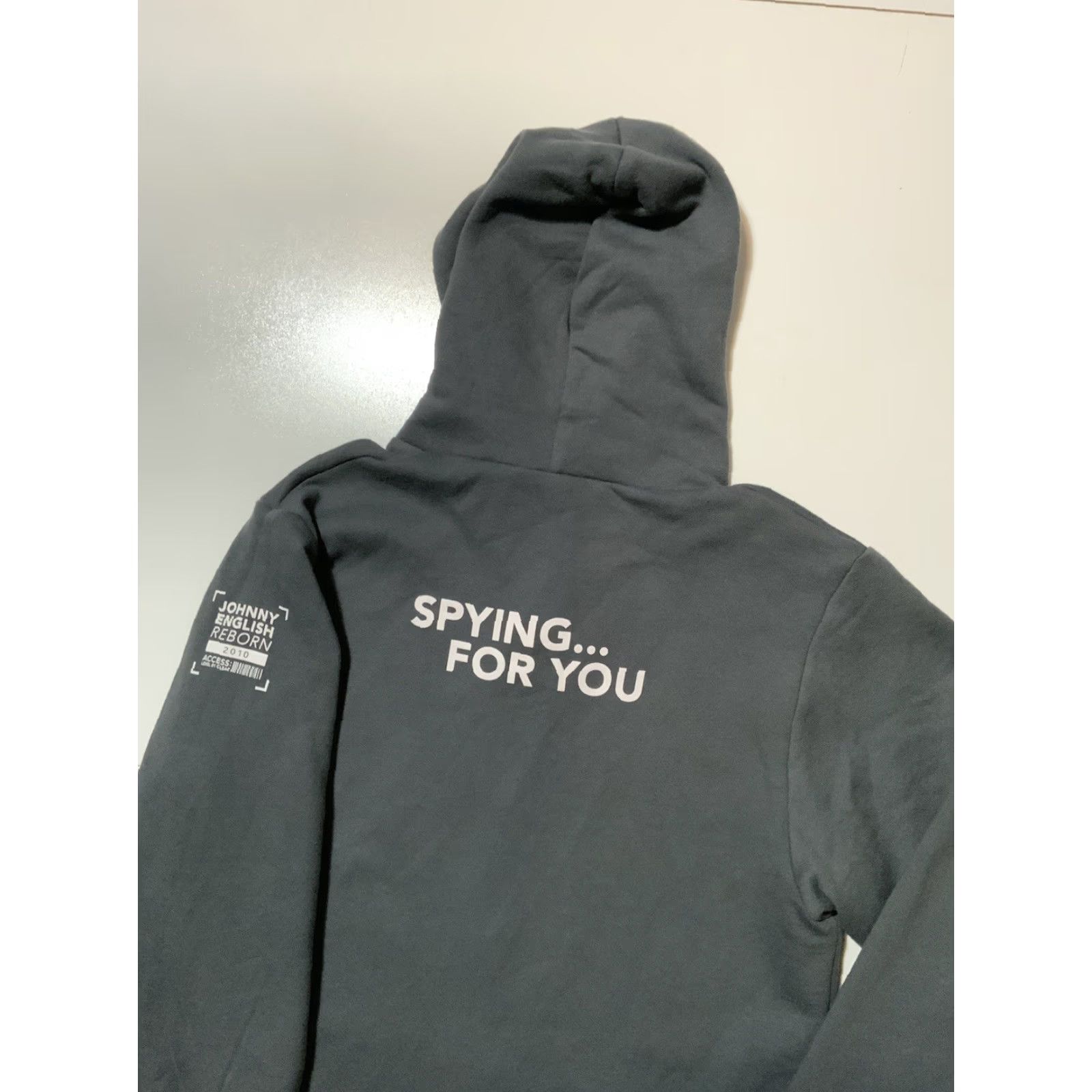 American Apparel American Apparel Johnny English Reborn 2010 Cast Crew Spying On You Full Zip Hoodie M Gray Mens Size US M / EU 48-50 / 2 - 4 Thumbnail