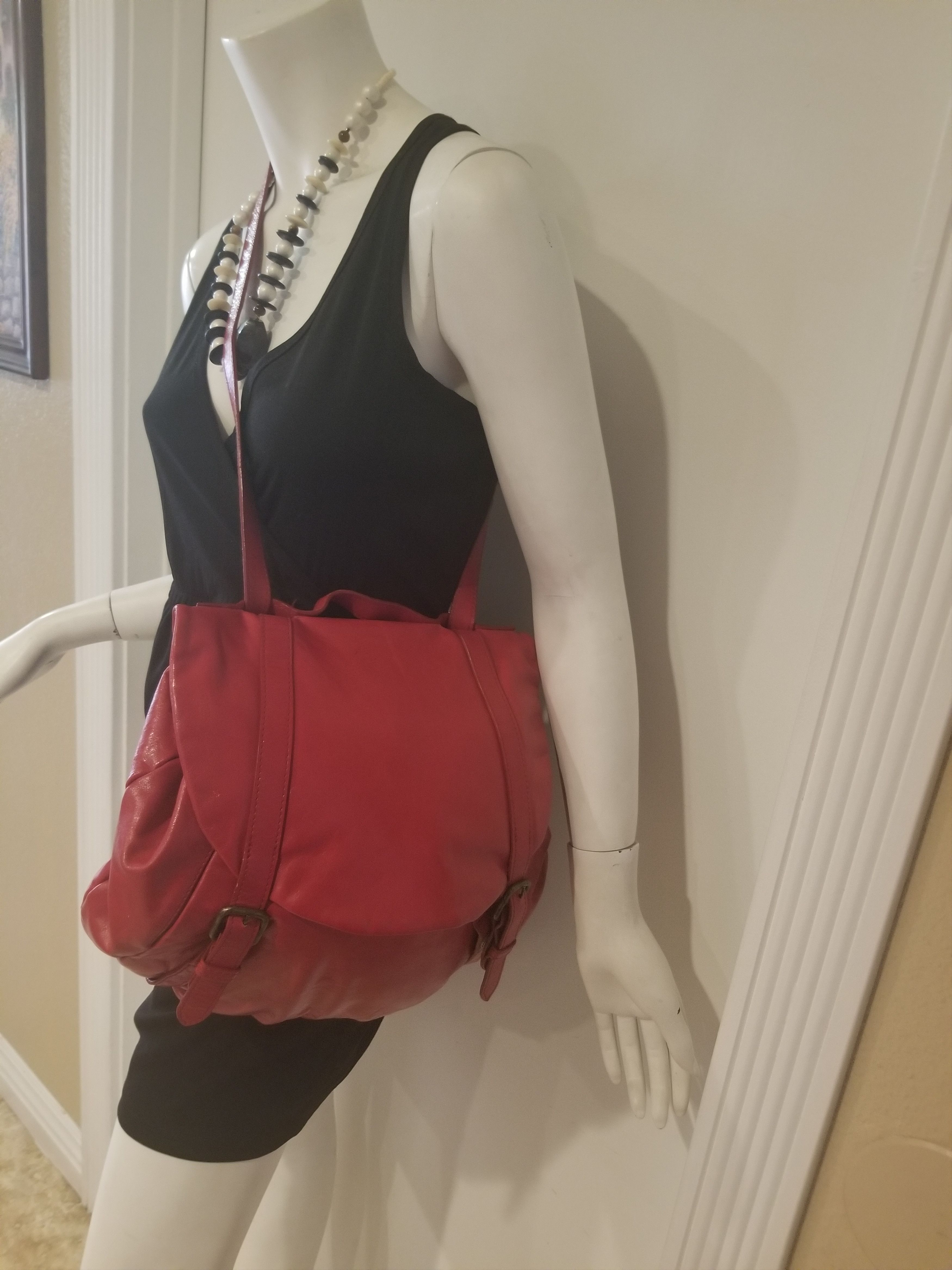 Other LATICO LEATHERS CONVERTIBLE BACKPACK/HAND/SHOULDER STRAP Size ONE SIZE - 10 Thumbnail