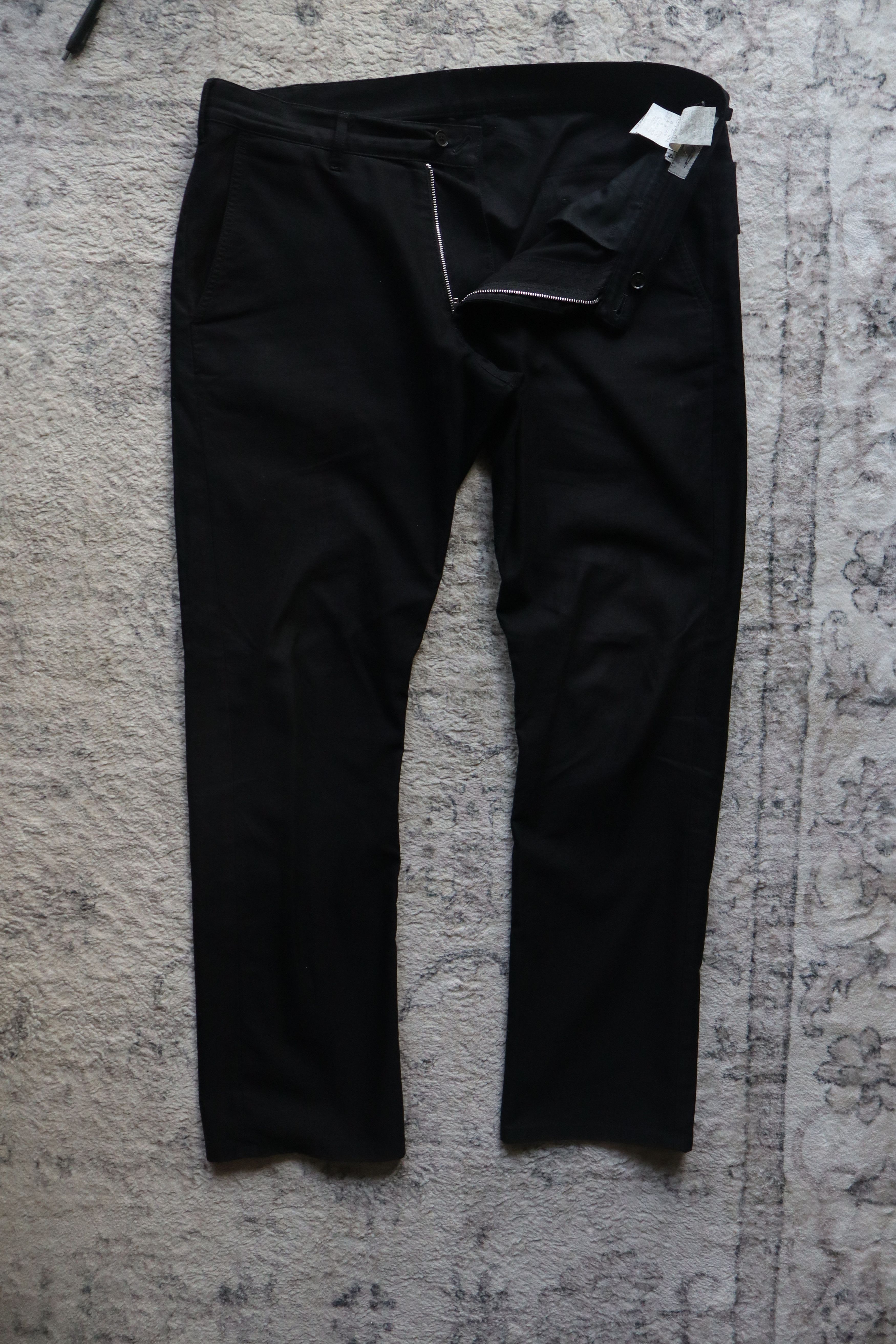 Yohji Yamamoto Yohji Yamamoto POUR HOMME Patch Pocket Cotton Pants Size US 36 / EU 52 - 2 Thumbnail