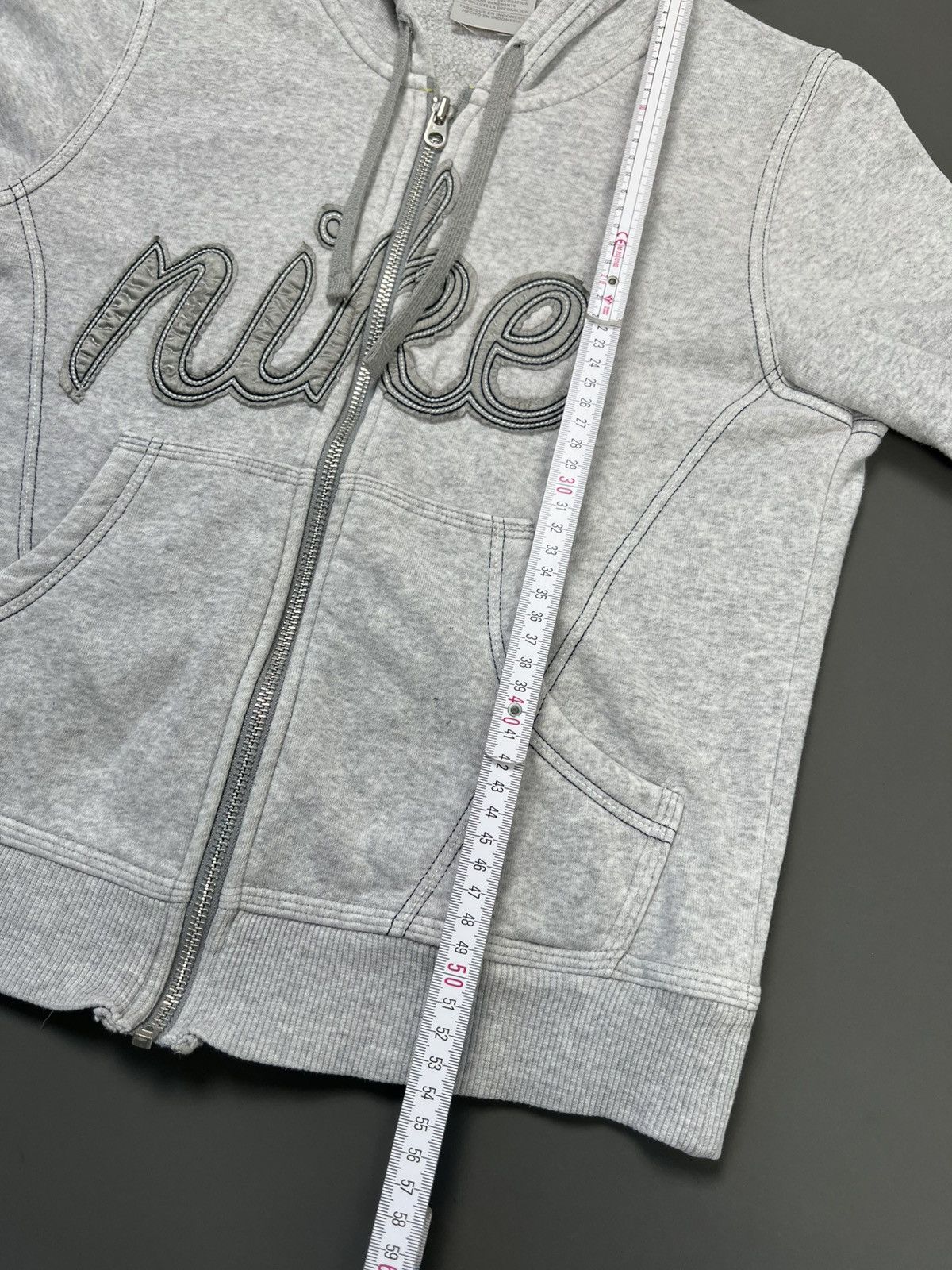 Nike Nike Zip Hoodie Vintage Y2k (S) Size US XS / EU 42 / 0 - 4 Thumbnail
