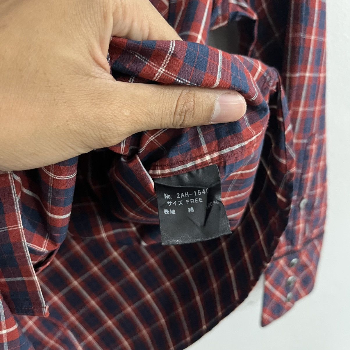 Hysteric Glamour Hysteric Glamour Plaid Western Button Up Size M / US 6-8 / IT 42-44 - 7 Thumbnail
