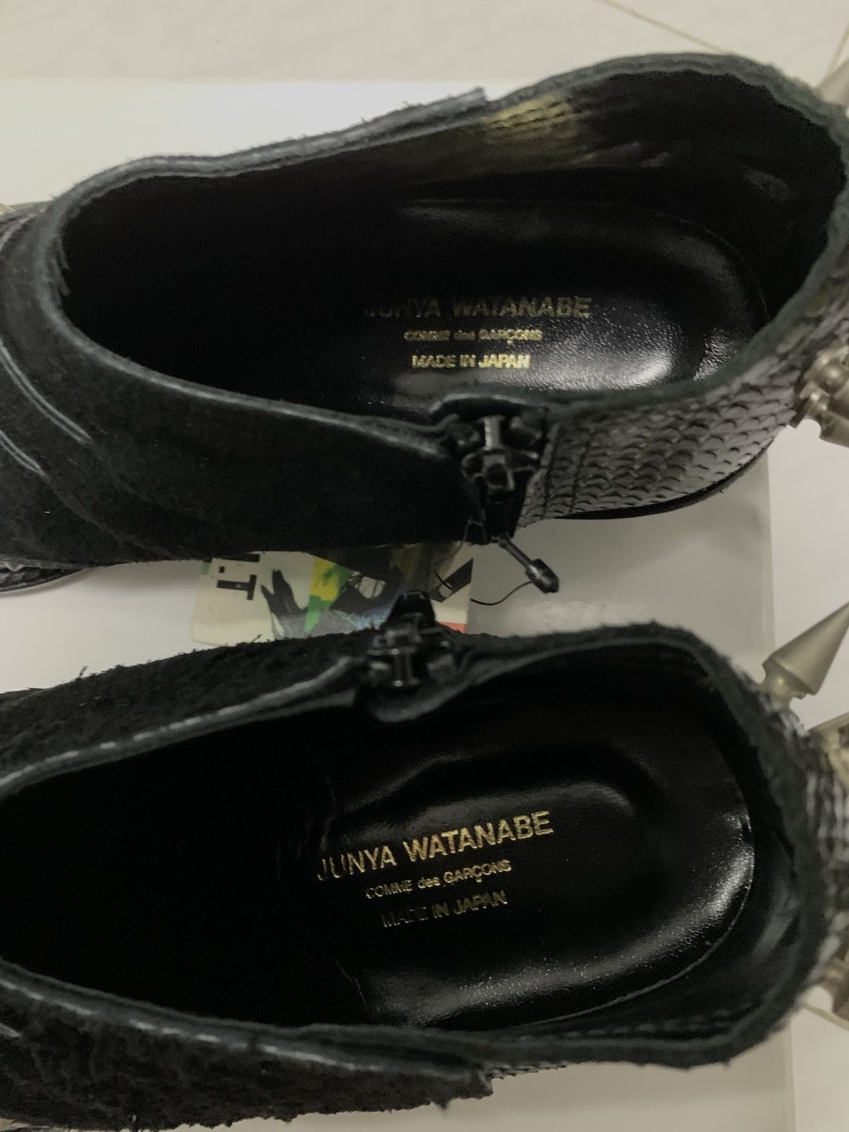 Junya Watanabe Junya watanabe Comme des garçons leather spiked ankle boots Size US 8 / IT 38 - 5 Thumbnail