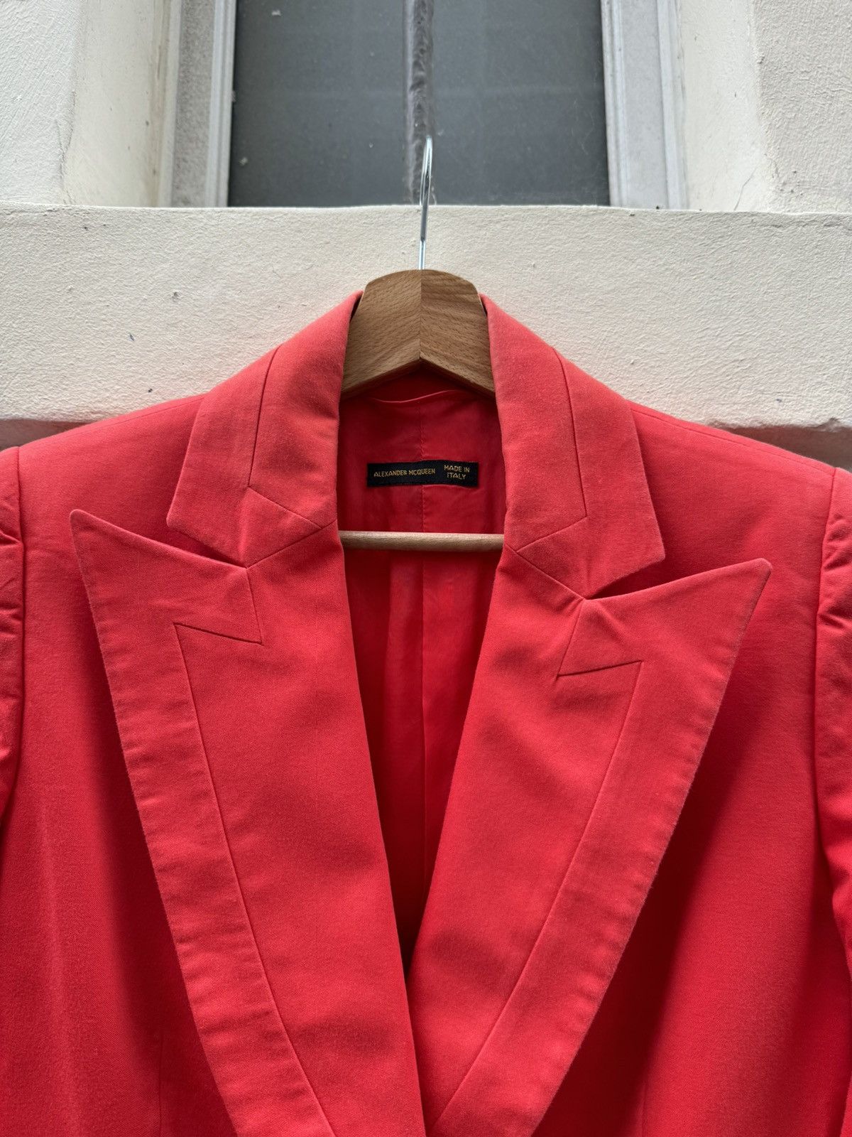 Alexander McQueen Alexander McQueen SS00 SUIT Peak Lapel Blazer & Pencil Skirt Size M / US 6-8 / IT 42-44 - 3 Thumbnail