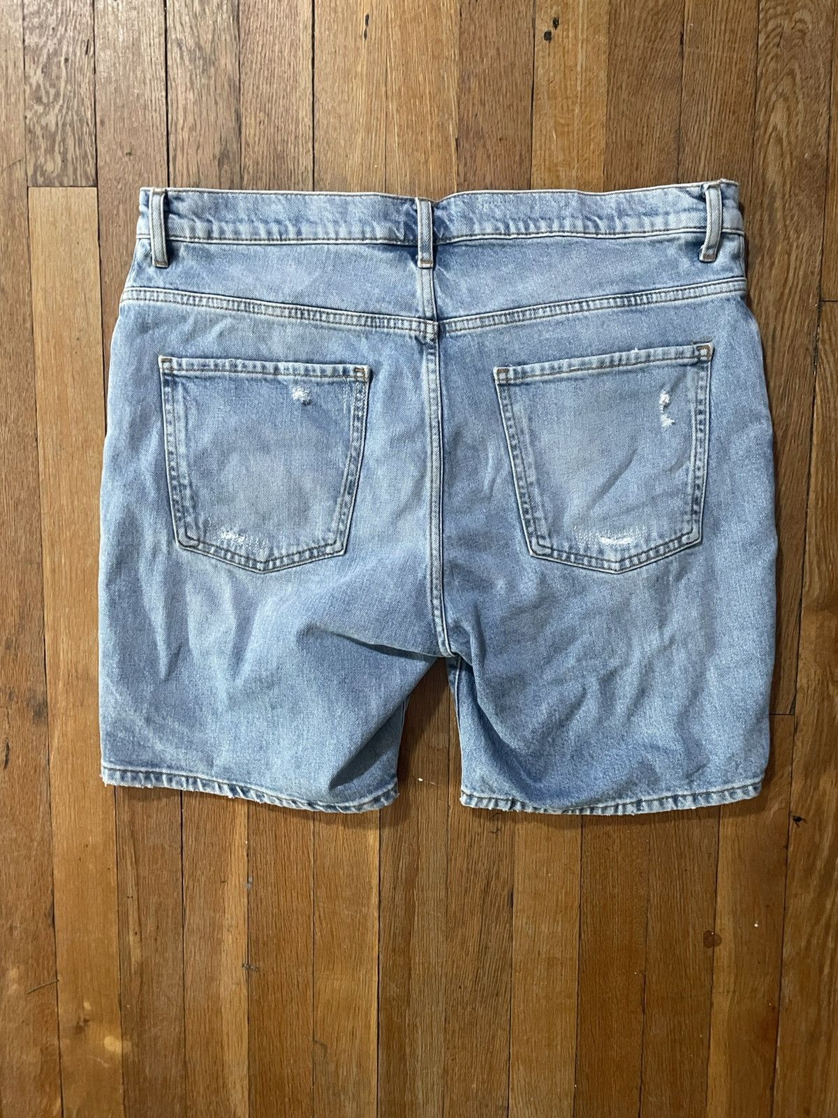 Zara zara denim shorts Size US 36 / EU 52 - 2 Thumbnail