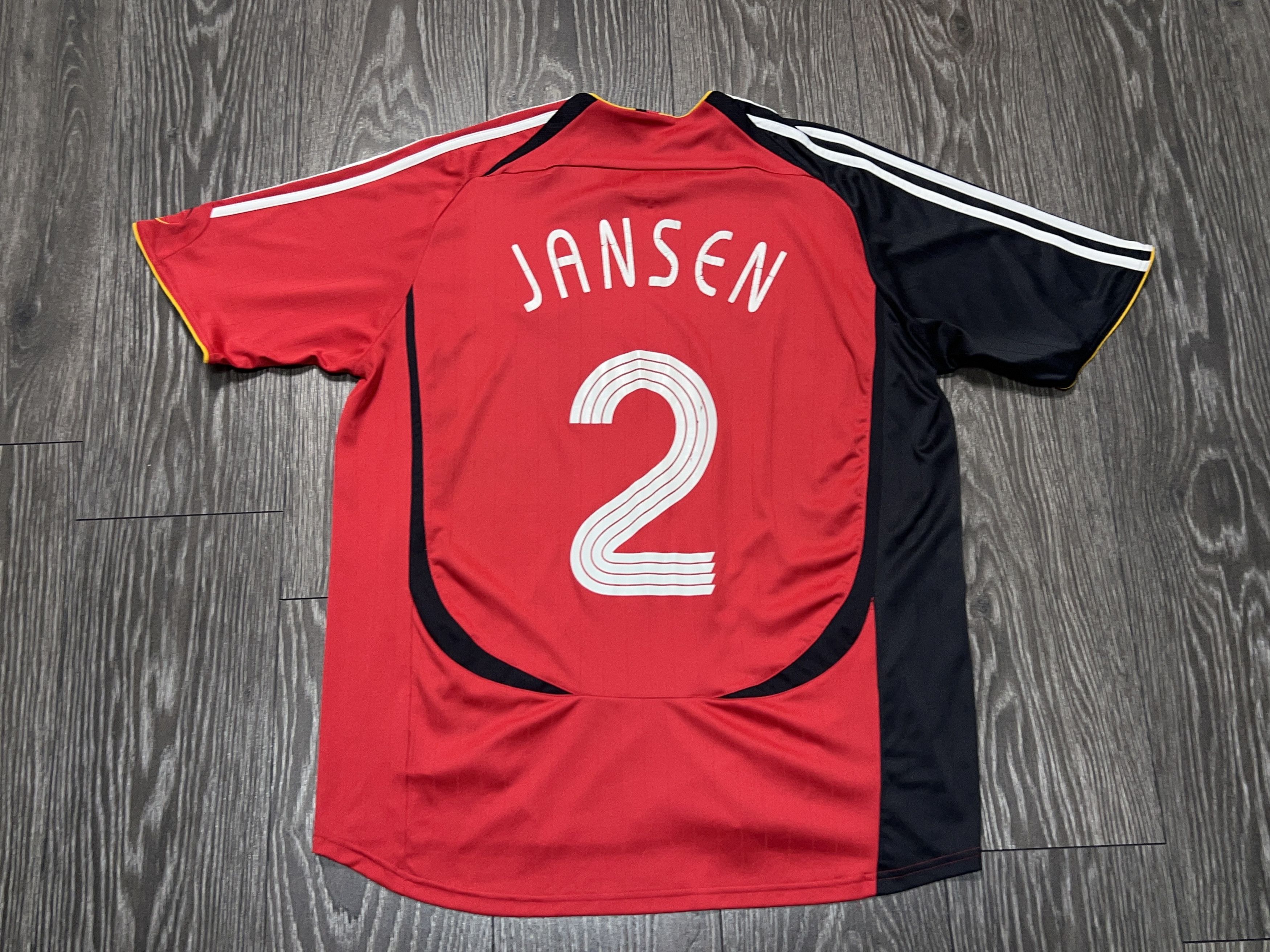 2006 2007 Germany Team #2 JANSEN Soccer Shirt Jersey