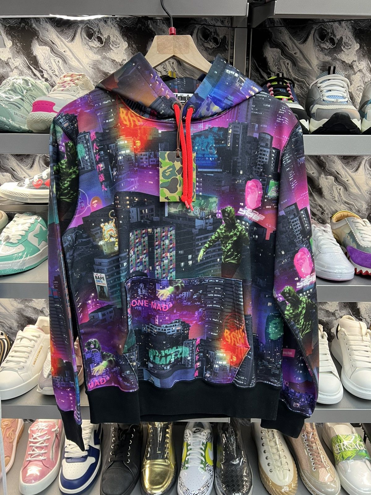Bape Bape City Hoodie Size US L / EU 52-54 / 3 - 1 Thumbnail