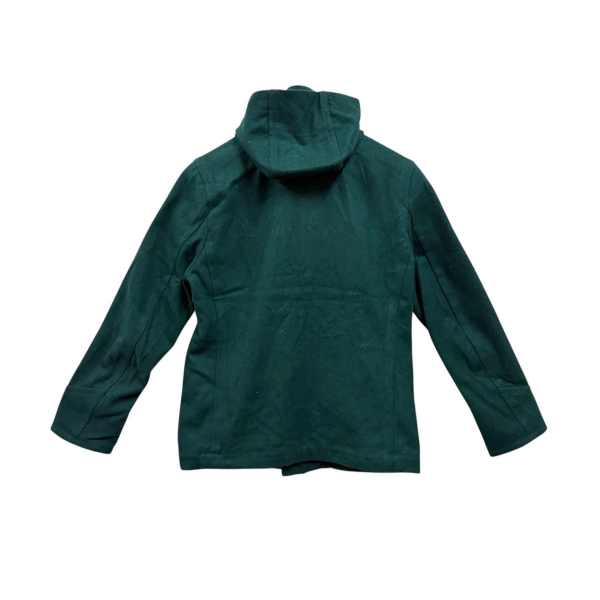Japanese Brand Inherit Hoodie Duffle Jacket Wool Size US M / EU 48-50 / 2 - 2 Thumbnail