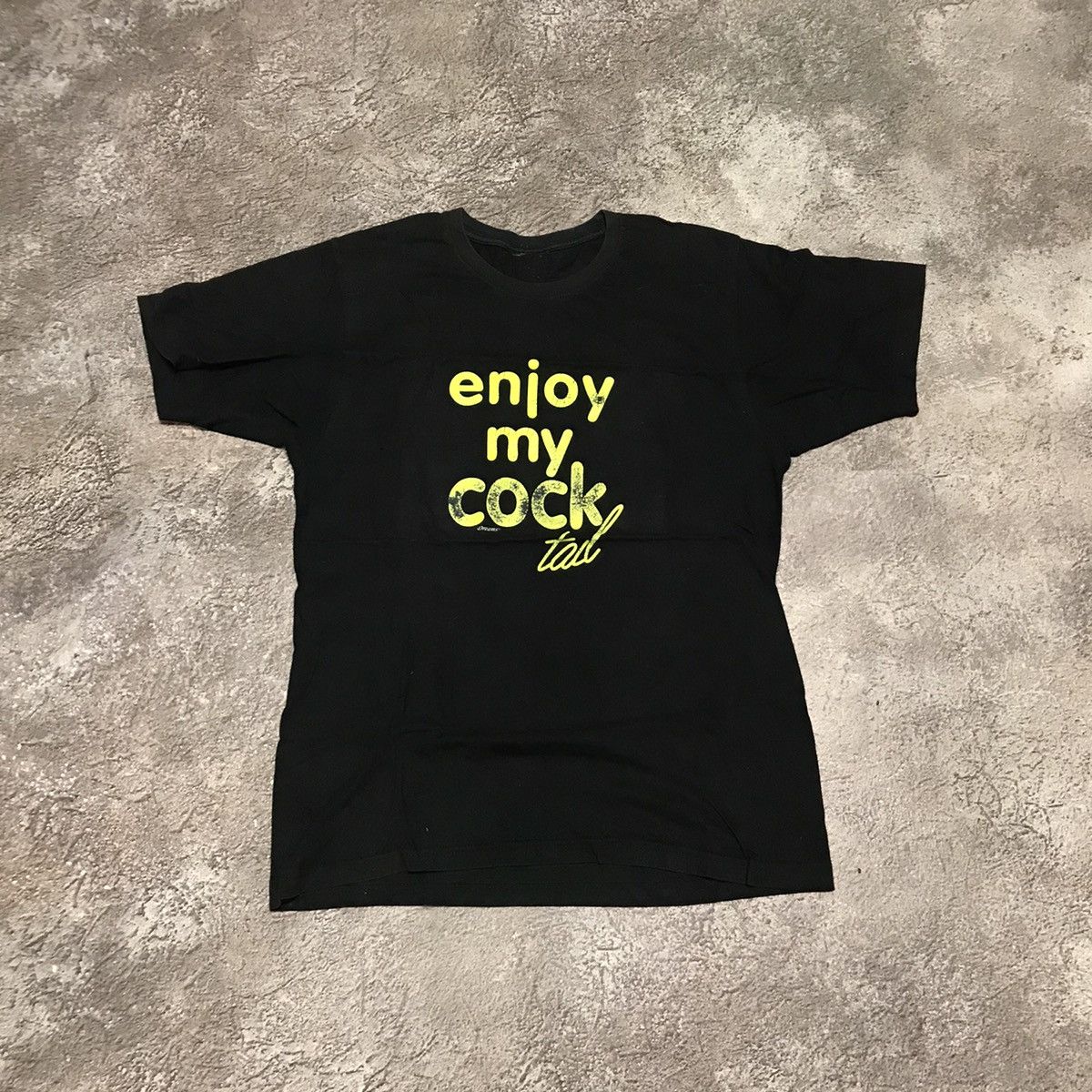 Vintage Vintage Y2K Graphic Tee Funny Print Streetwear Skate Baggy M Size US M / EU 48-50 / 2 - 1 Thumbnail