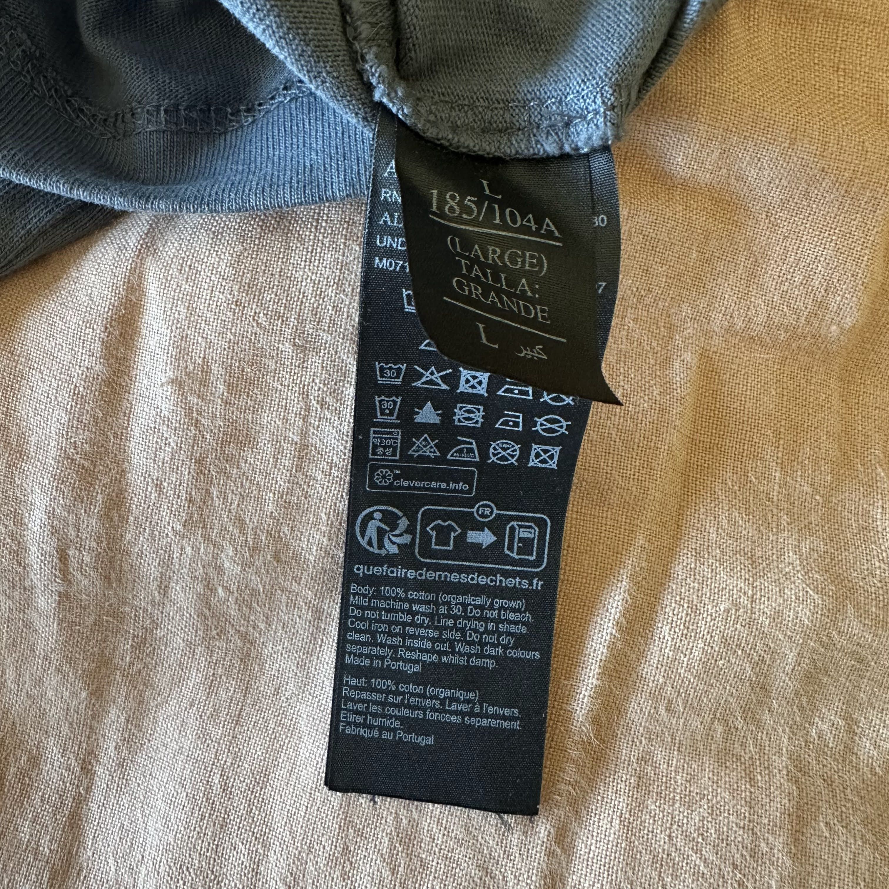 Allsaints AllSaints Underground oversized t-shirt - Large - Blue Size US L / EU 52-54 / 3 - 4 Thumbnail