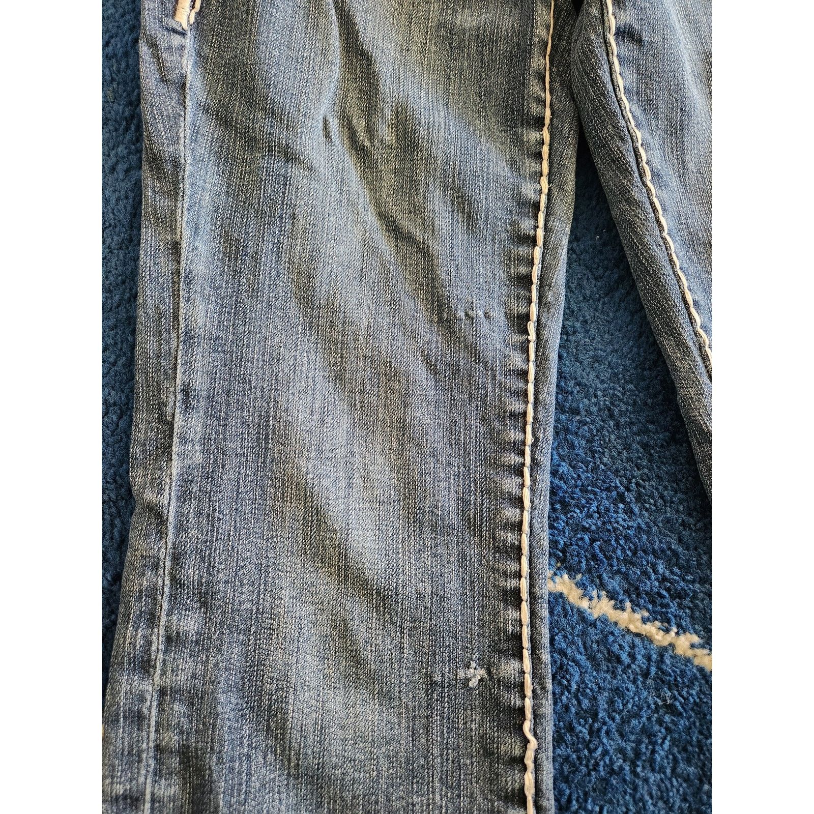 Other L.A Idol Women's Rhinestone Medium Wash Jeans-Sz1 Size 27" / US 4 / IT 40 - 7 Thumbnail