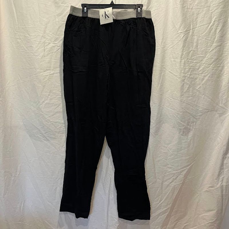 Calvin Klein × Vintage NWT VTG Y2K CK Calvin Klein Pants Lounge Elastic Waist Cot Size US 38 / EU 54 - 1 Thumbnail