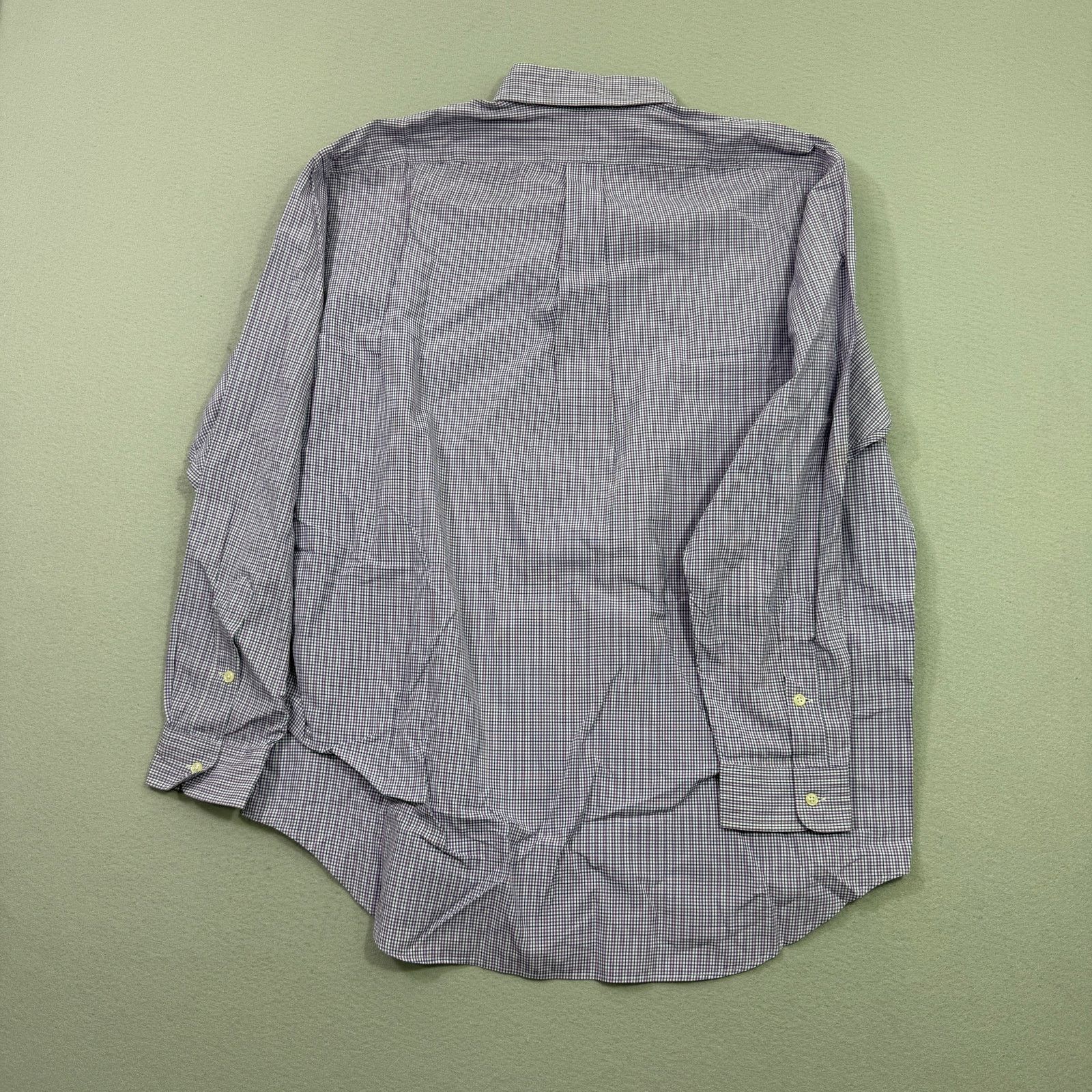 Polo Ralph Lauren Polo Ralph Lauren Blake Button Down Shirt Large Purple Size US L / EU 52-54 / 3 - 5 Thumbnail