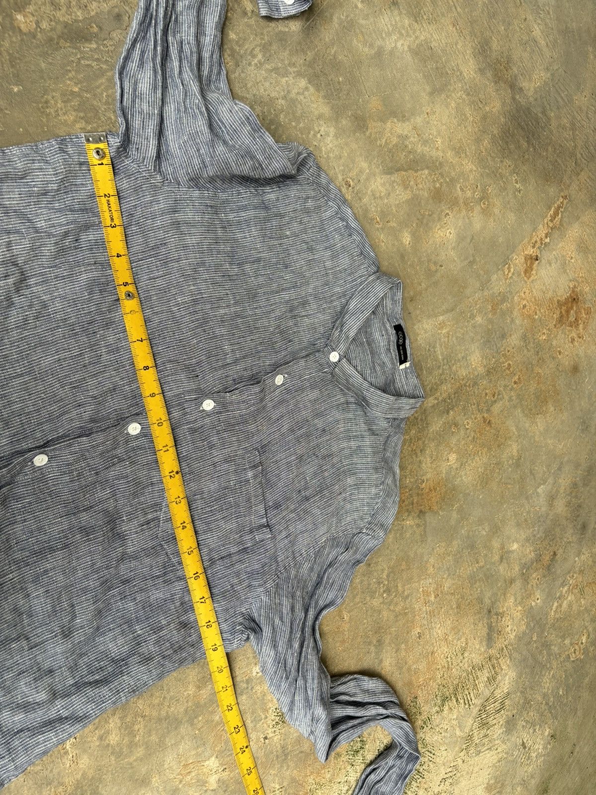 Issey Miyake Fro Edge Homme Pocket Shirt Size US XL / EU 56 / 4 - 7 Thumbnail