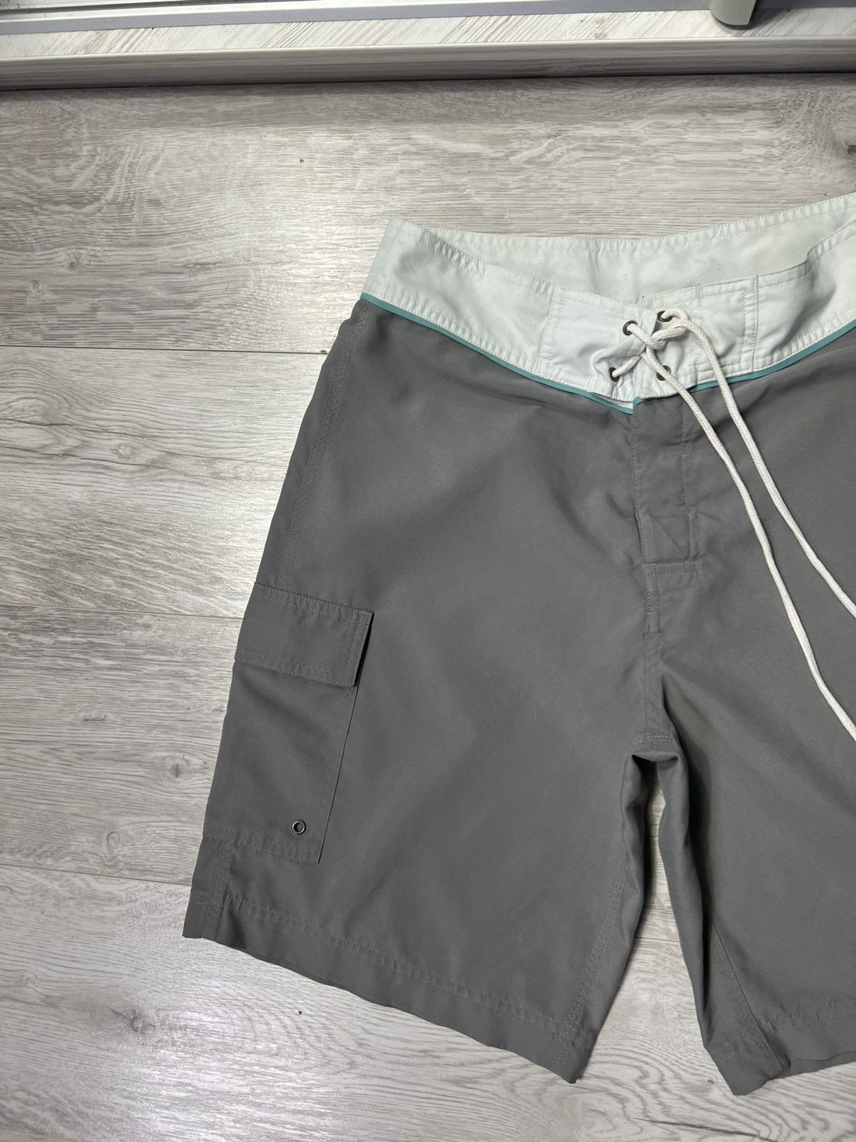 Nike × Vintage Vintage Nike SPRTSDLX Nylon Swimming Shorts Boxy Logo Size US 30 / EU 46 - 4 Thumbnail