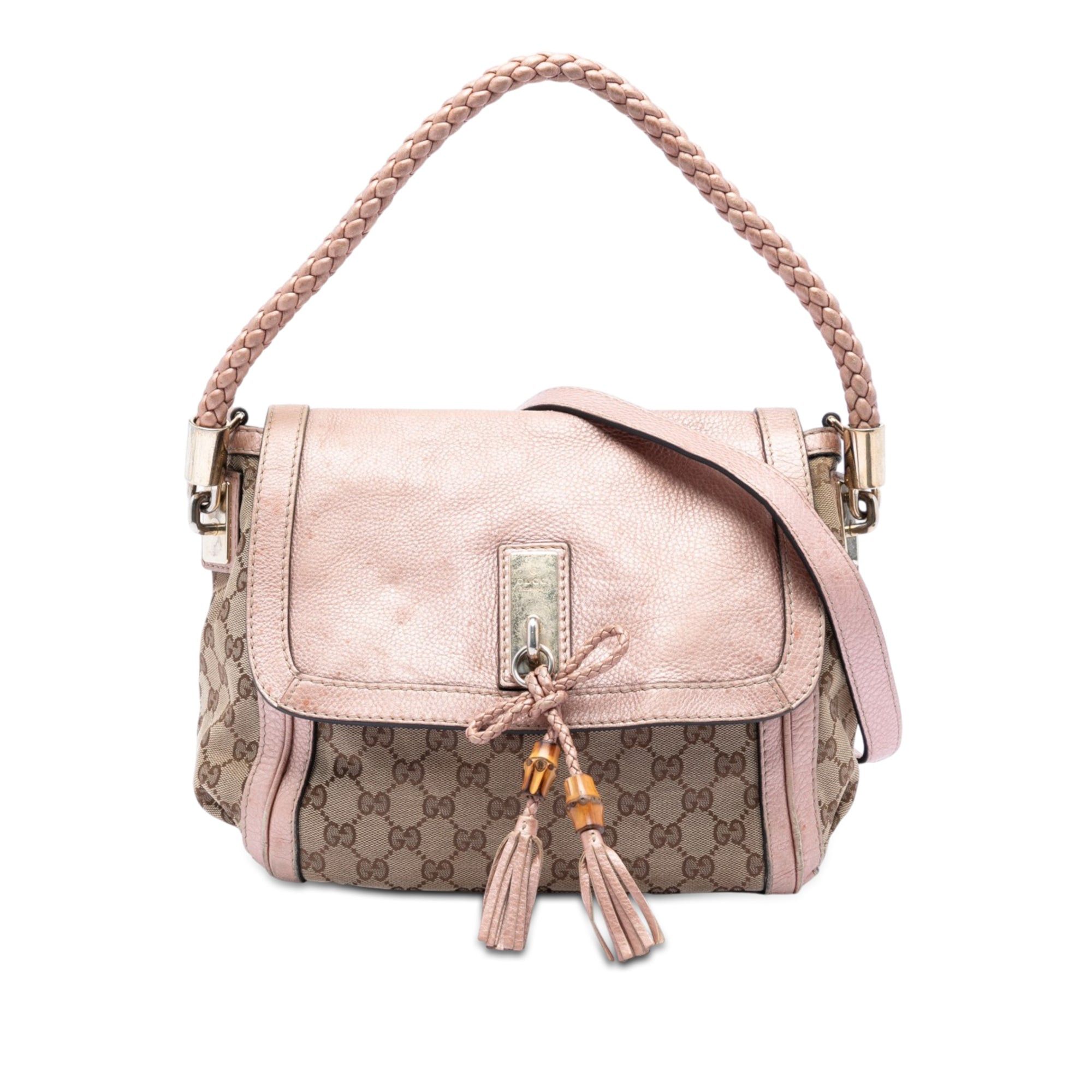 Gucci GG Canvas Bella Flap Satchel Size ONE SIZE - 1 Thumbnail