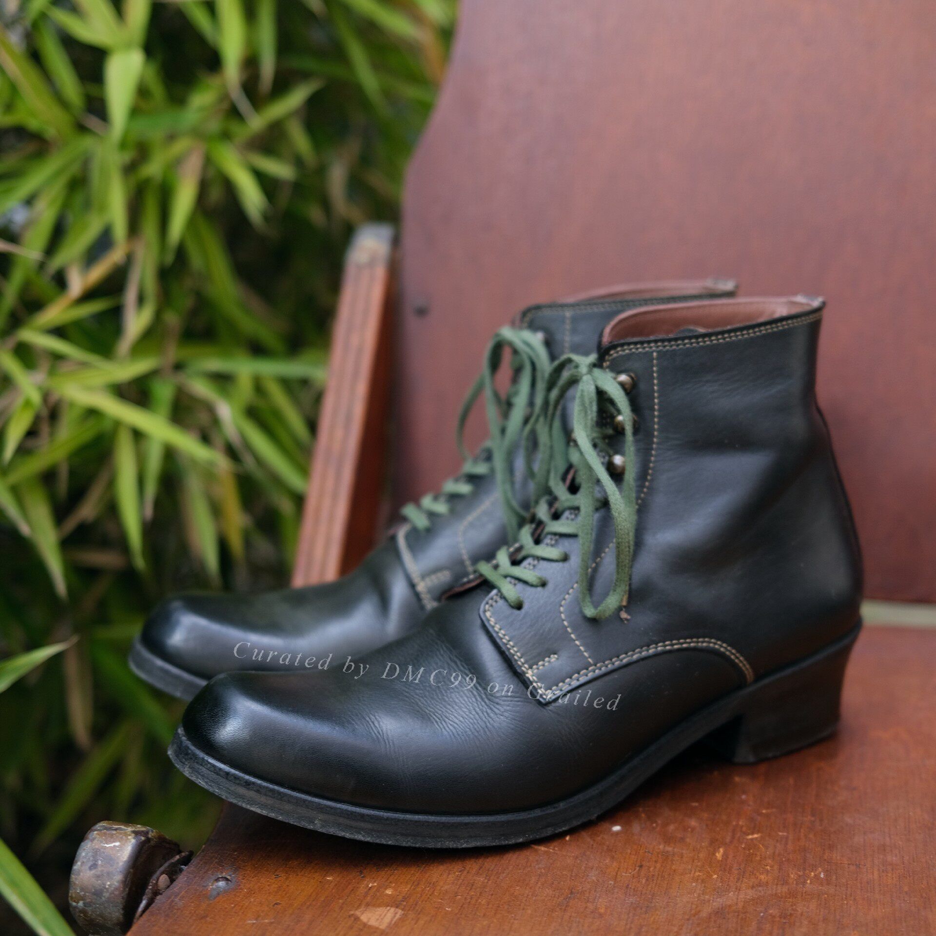 RRL Ralph Lauren RRL buco MOTO leather boots Size US 7 / IT 37 - 1 Thumbnail